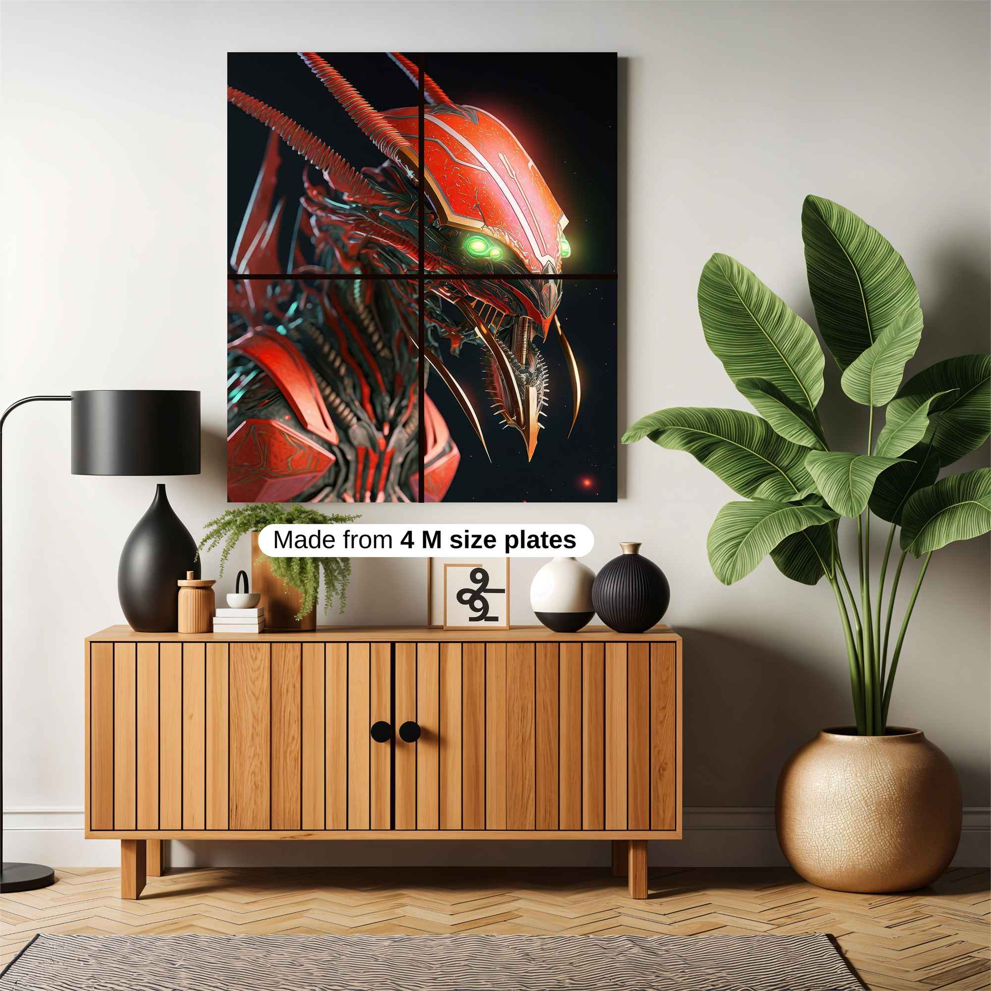 Predator Menace Safe Wall Magnetic / M