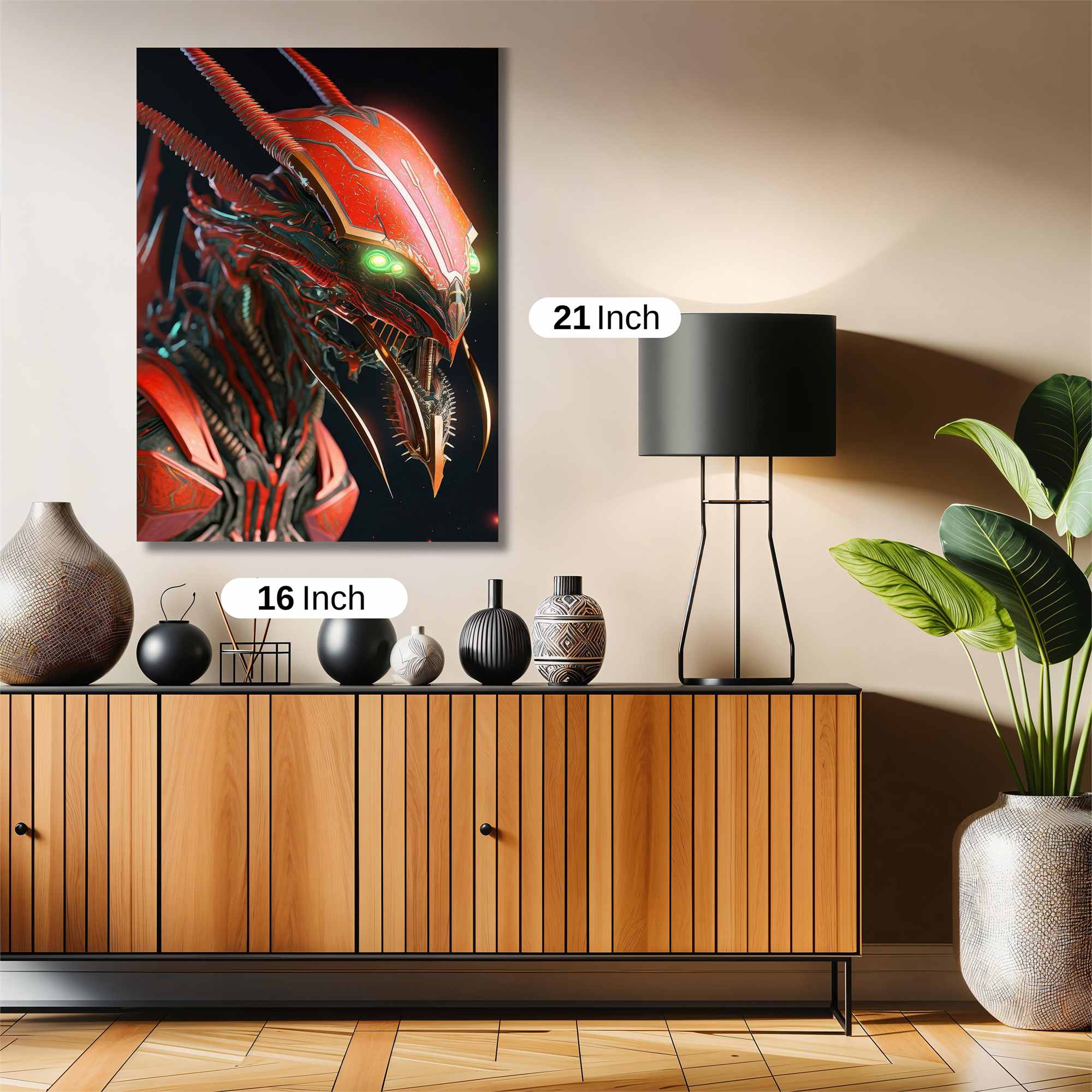 Predator Menace Safe Wall Magnetic / M