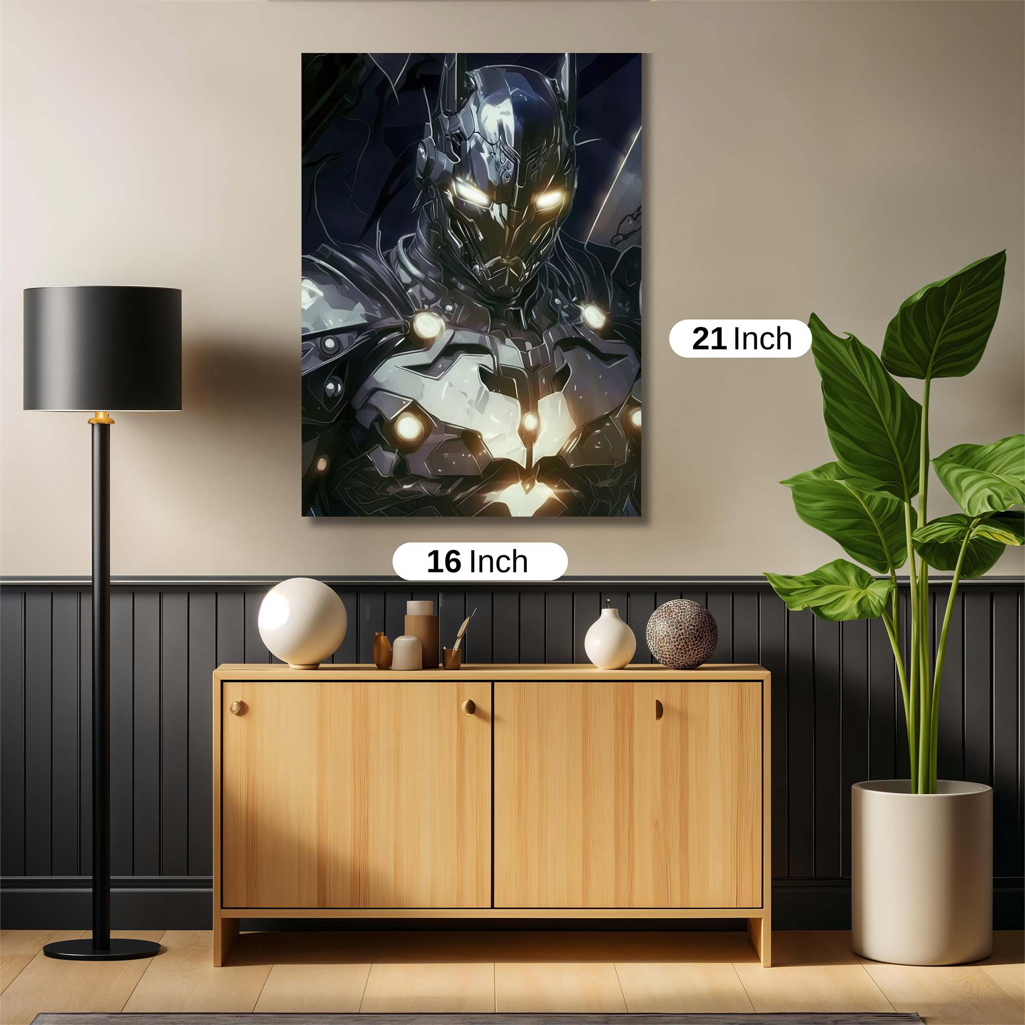 Batman Radiant Safe Wall Magnetic / M