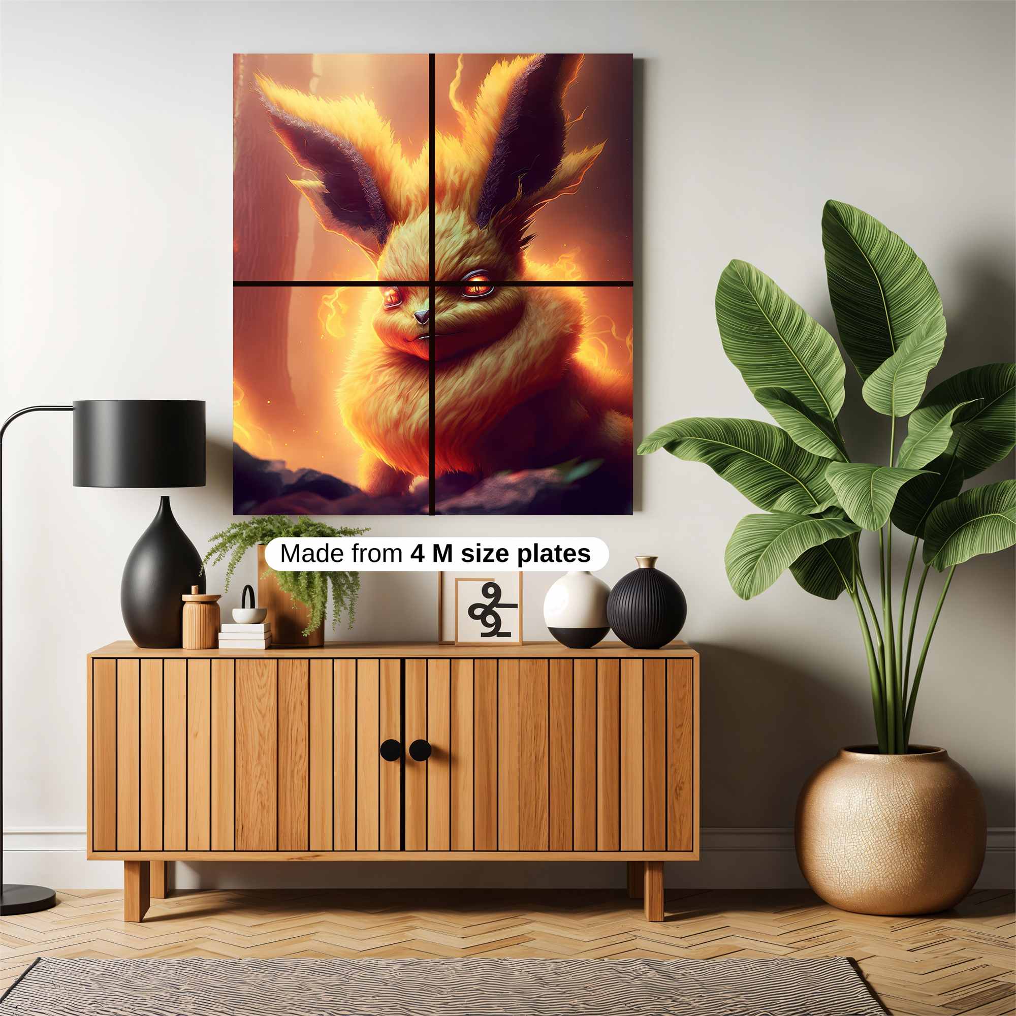 Flareon Fierce Safe Wall Magnetic / M