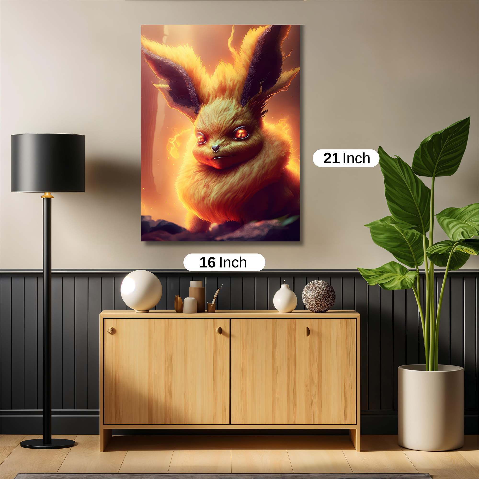 Flareon Fierce Safe Wall Magnetic / M