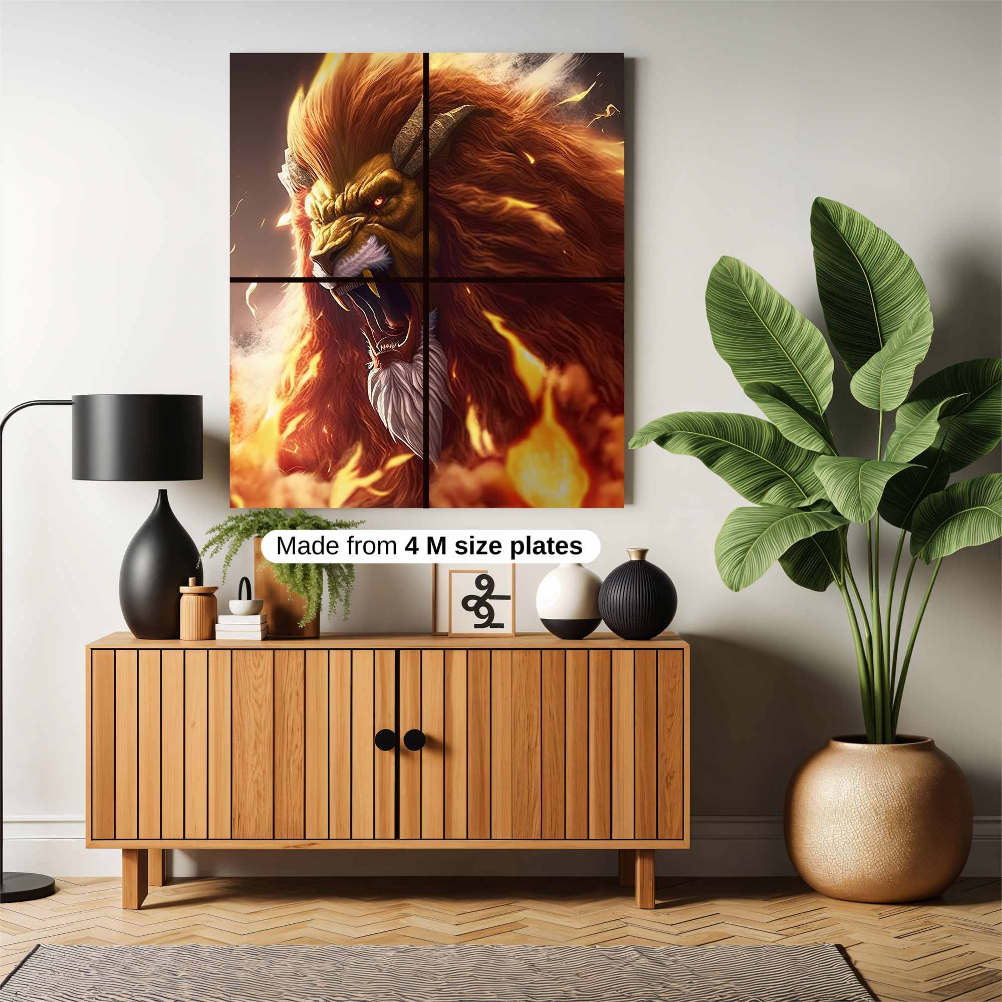 FlameRoar Safe Wall Magnetic / M