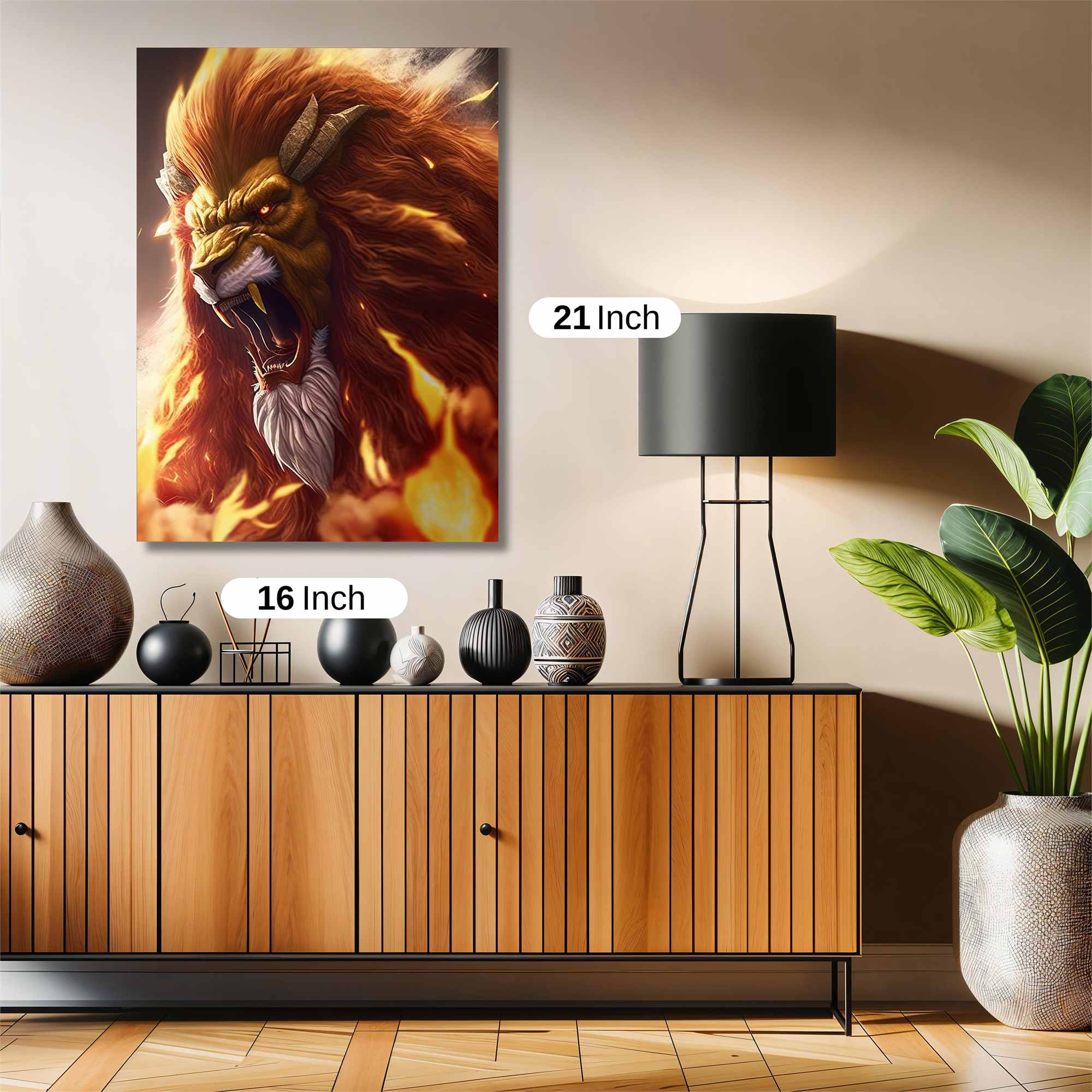 FlameRoar Safe Wall Magnetic / M