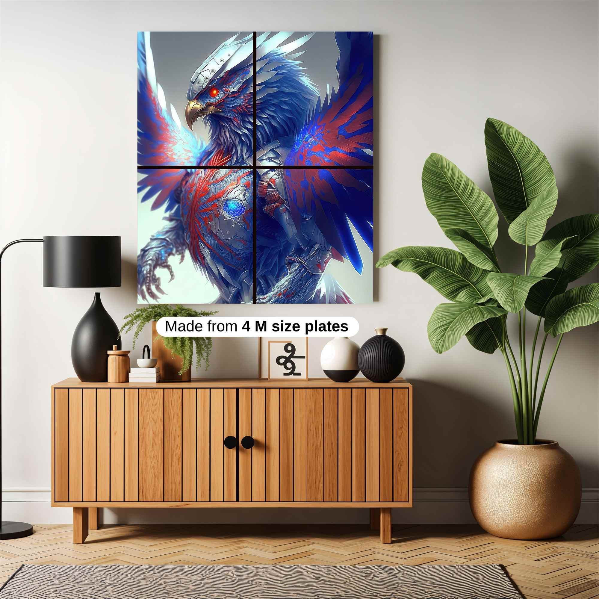 Phoenix Blaze Safe Wall Magnetic / M