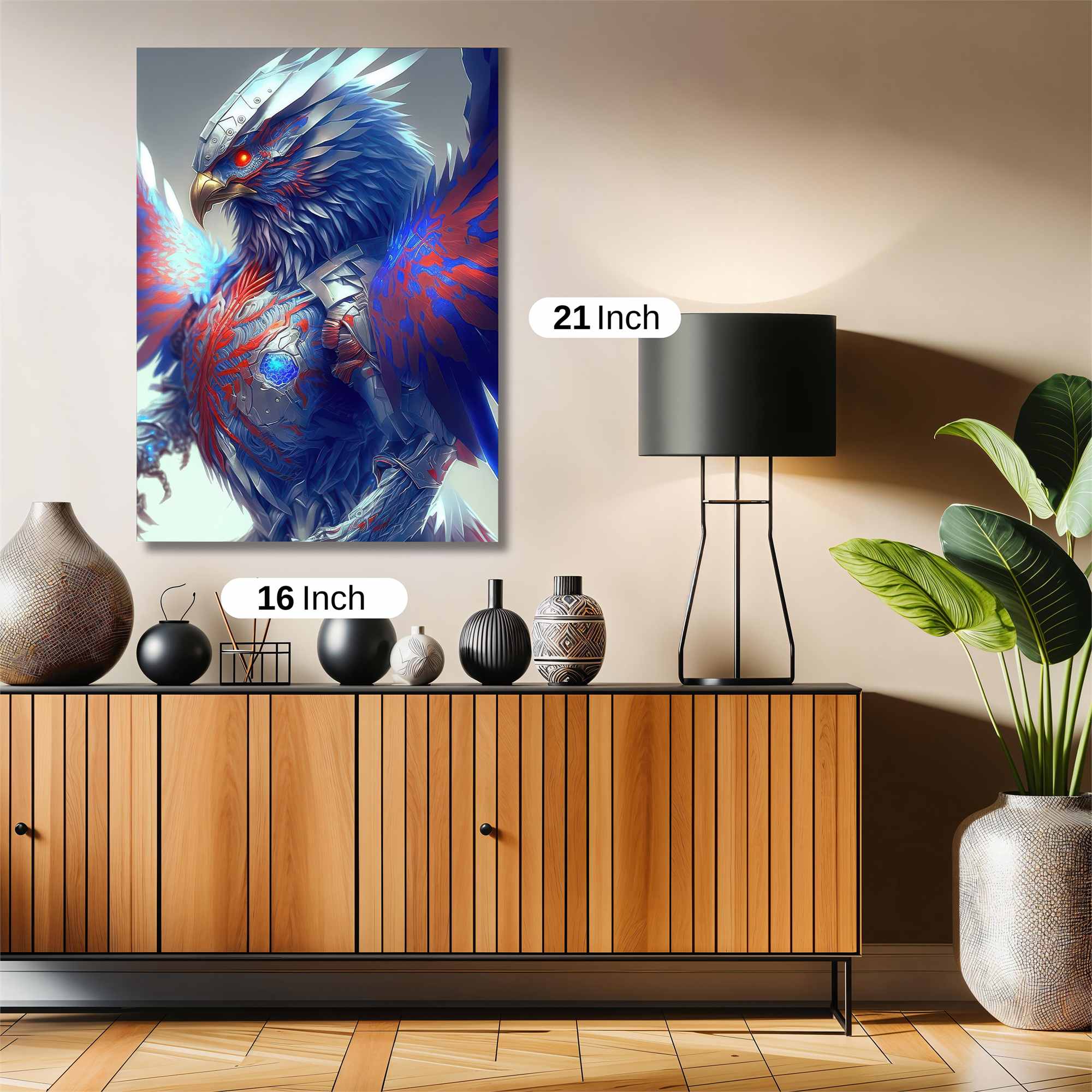 Phoenix Blaze Safe Wall Magnetic / M