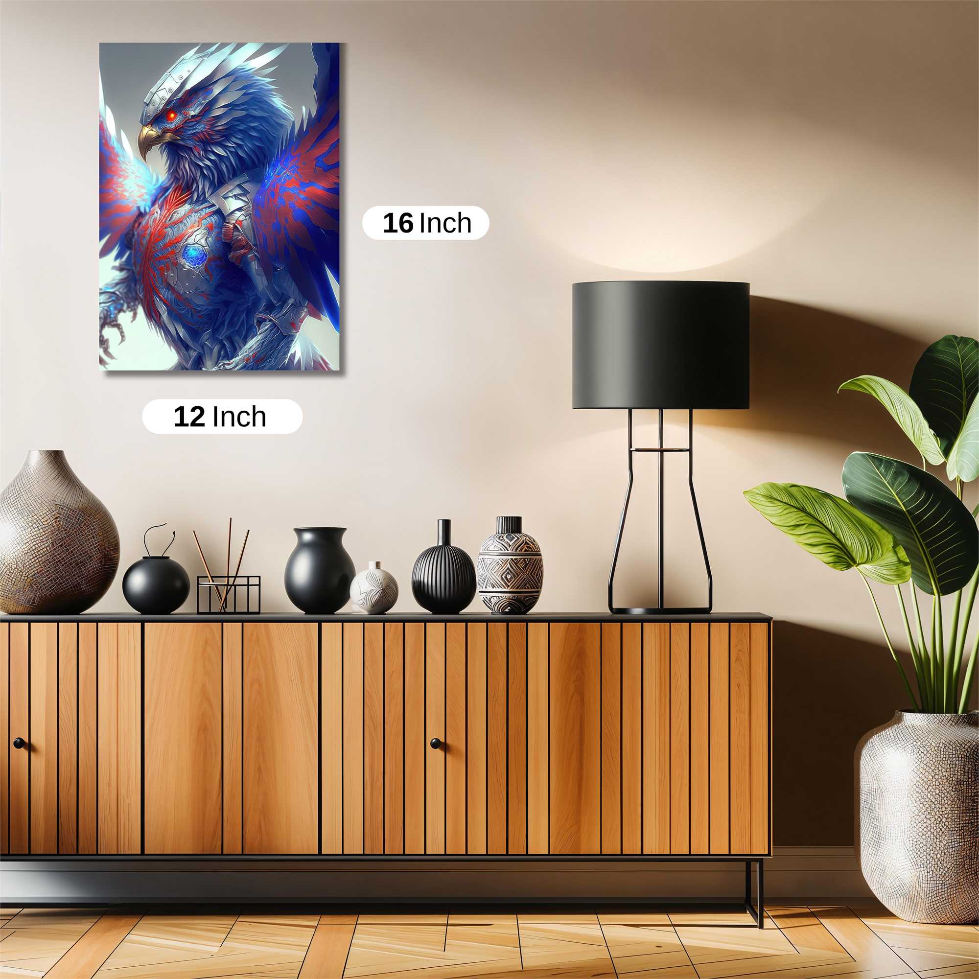 Phoenix Blaze Safe Wall Magnetic / M