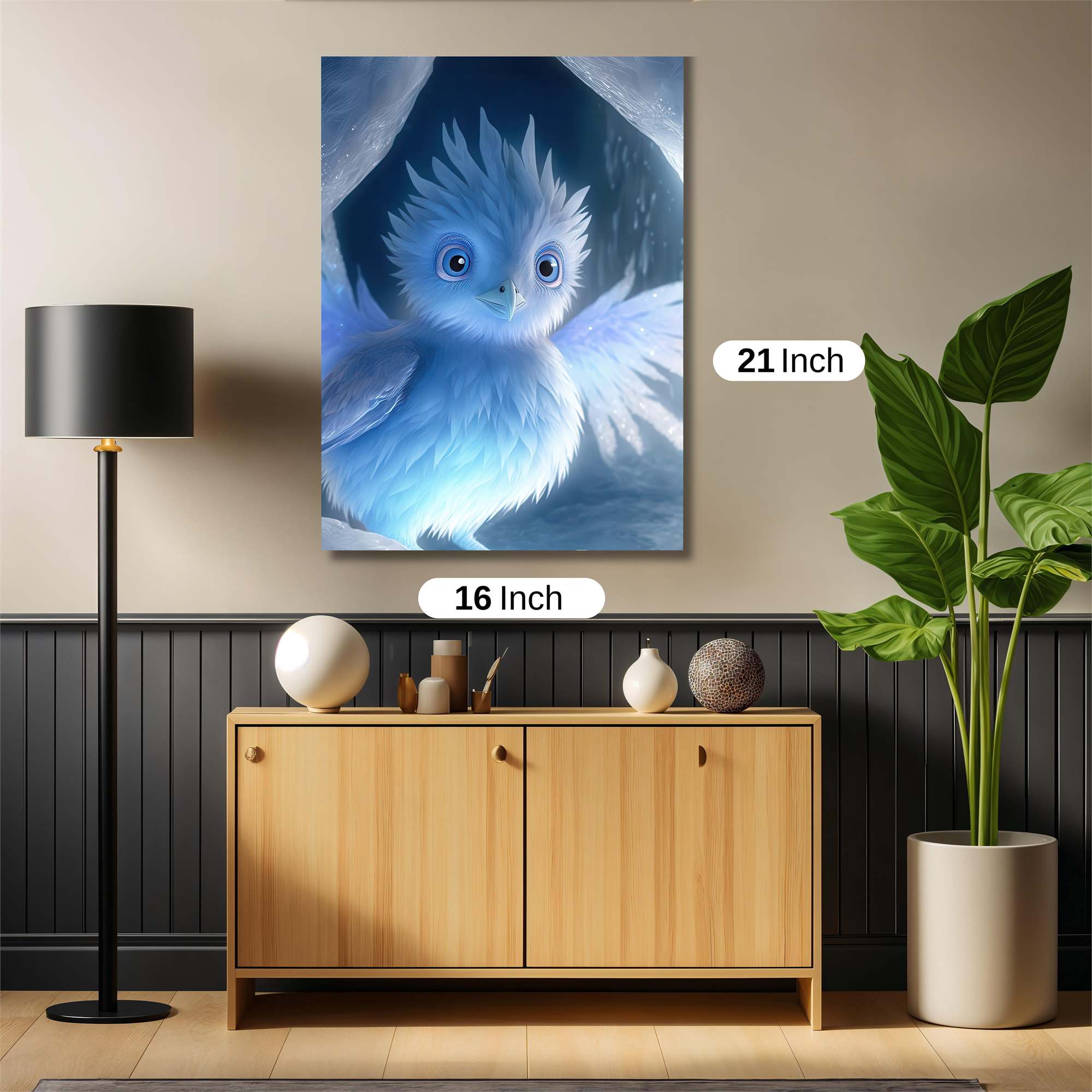 Frosty Wonder Safe Wall Magnetic / M