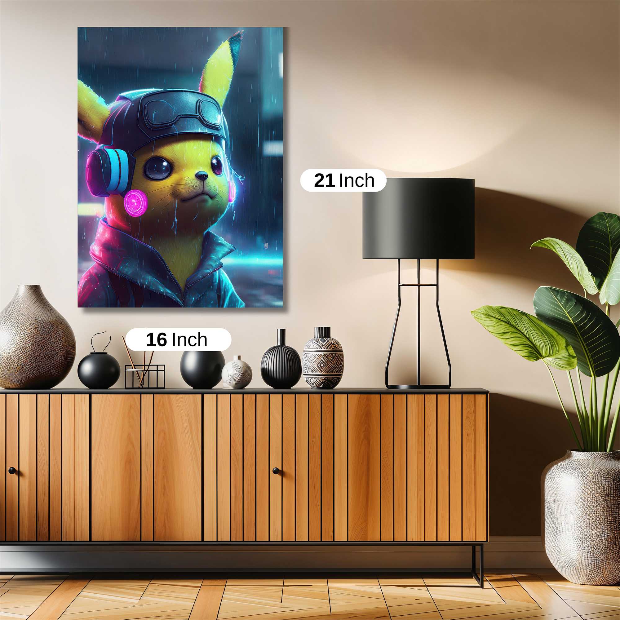 Pikachu Pulse Safe Wall Magnetic / M