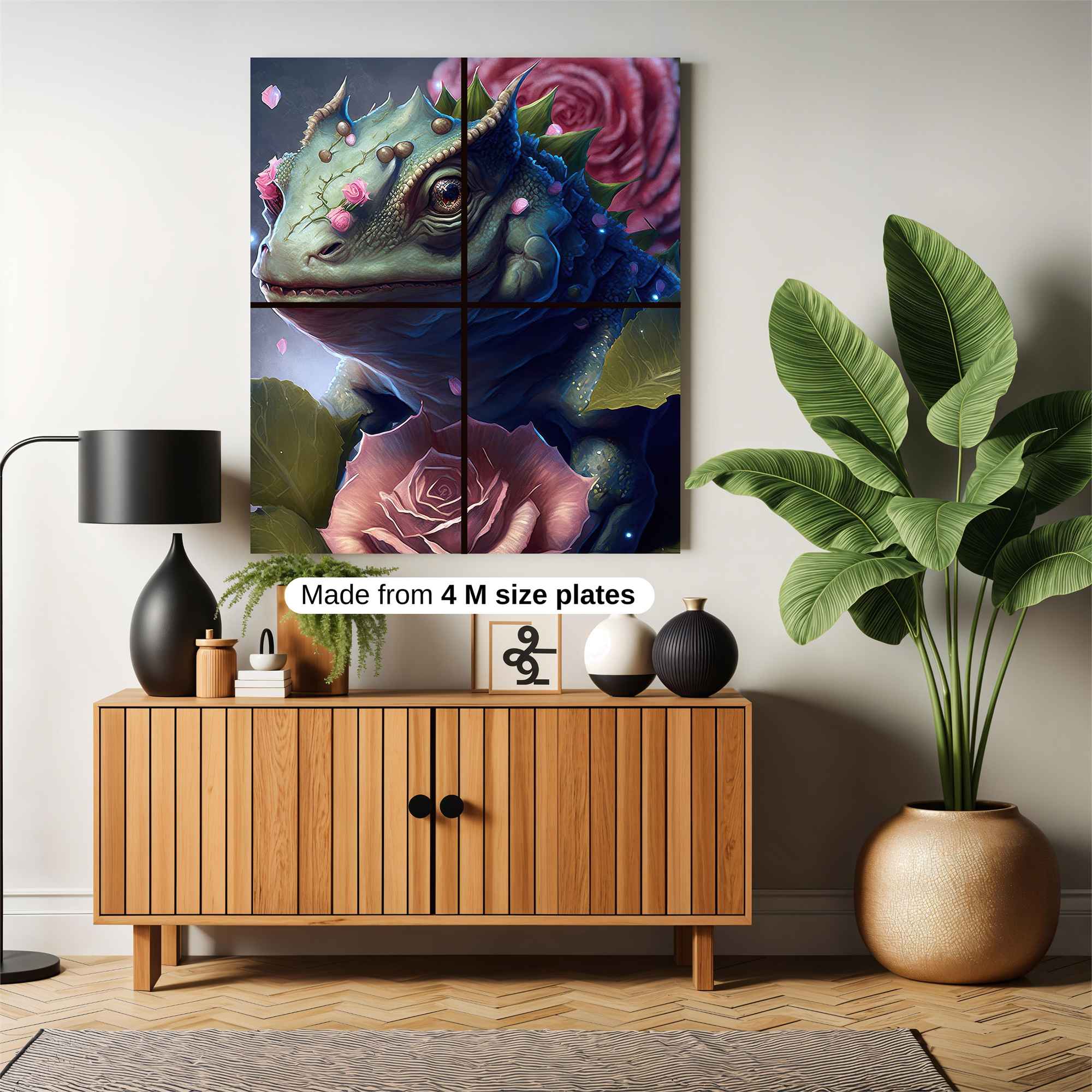 RoseDragon Safe Wall Magnetic / M