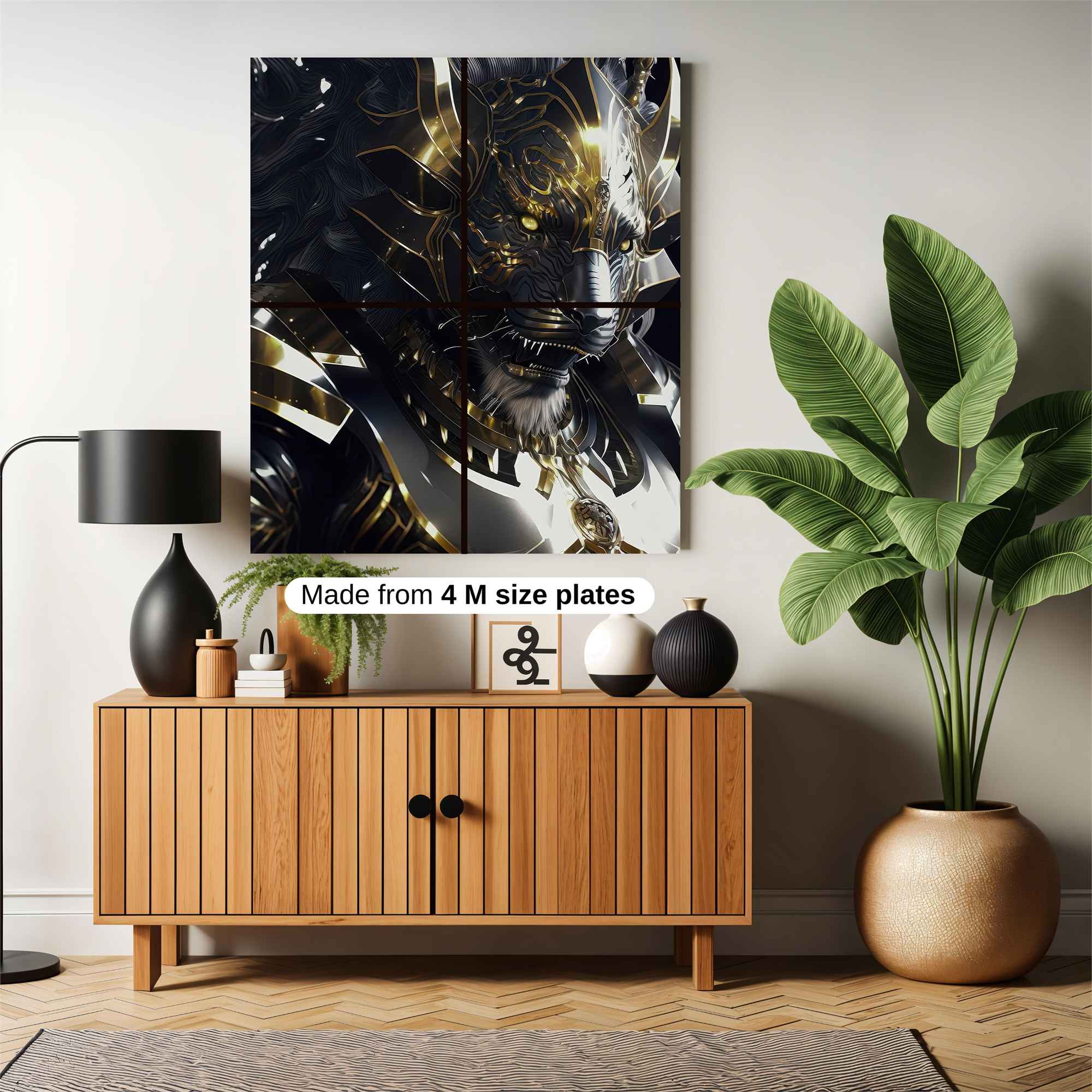 Lion Majesty Safe Wall Magnetic / M