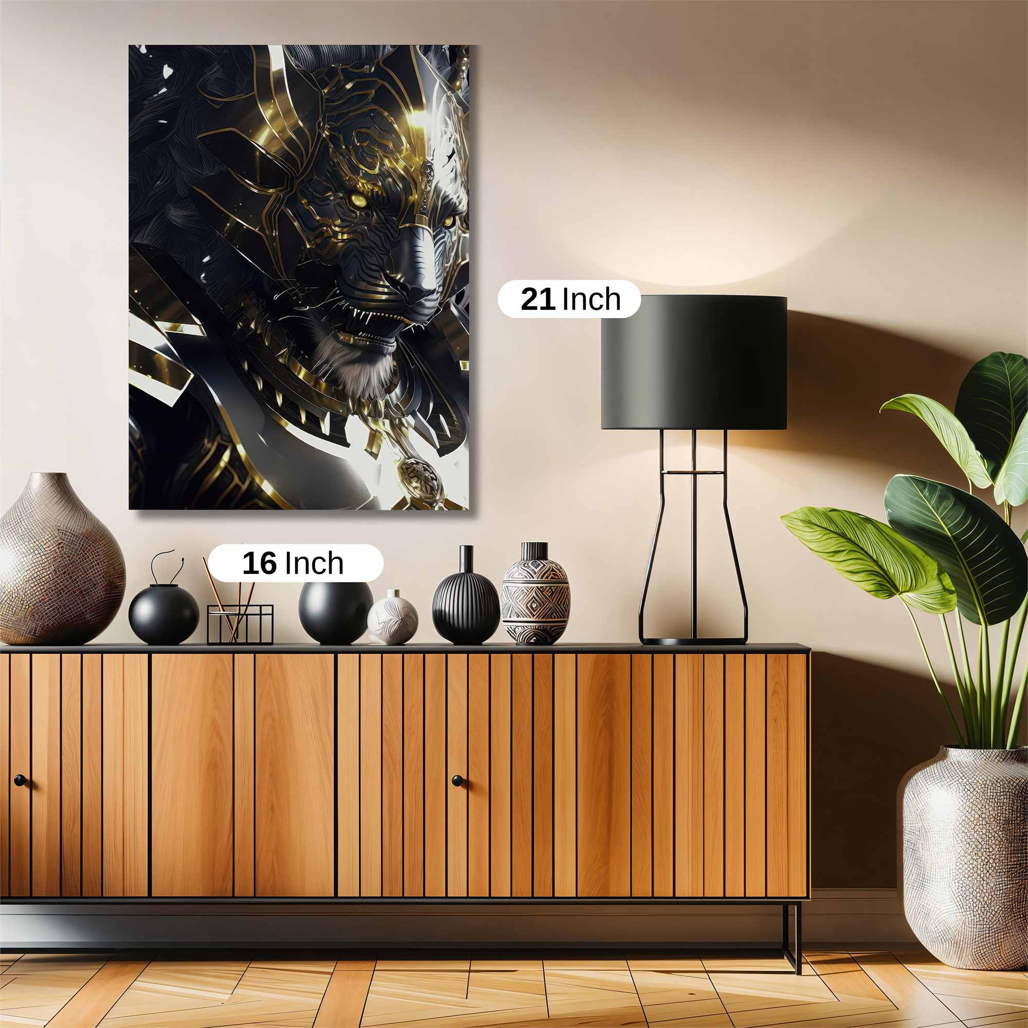 Lion Majesty Safe Wall Magnetic / M