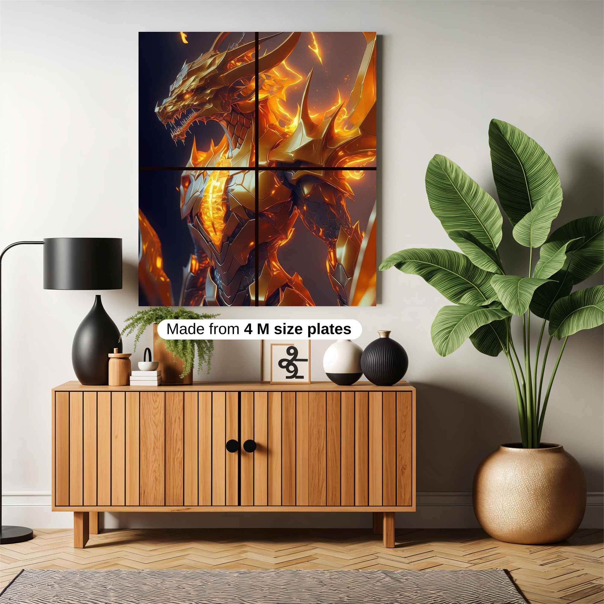 Inferno Majesty Safe Wall Magnetic / M