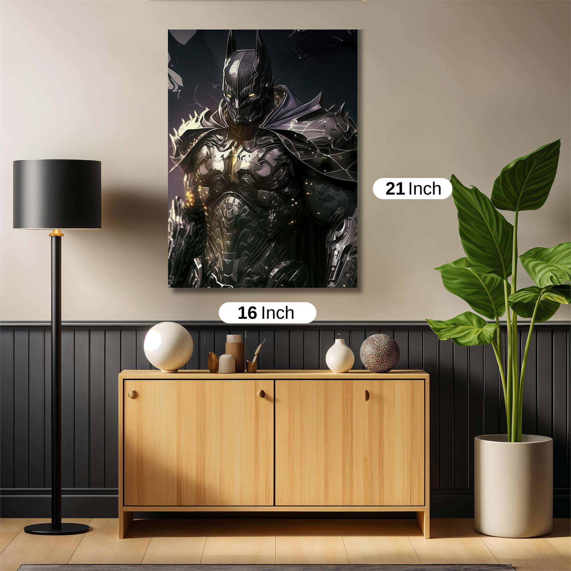 Batman Sinister Safe Wall Magnetic / M