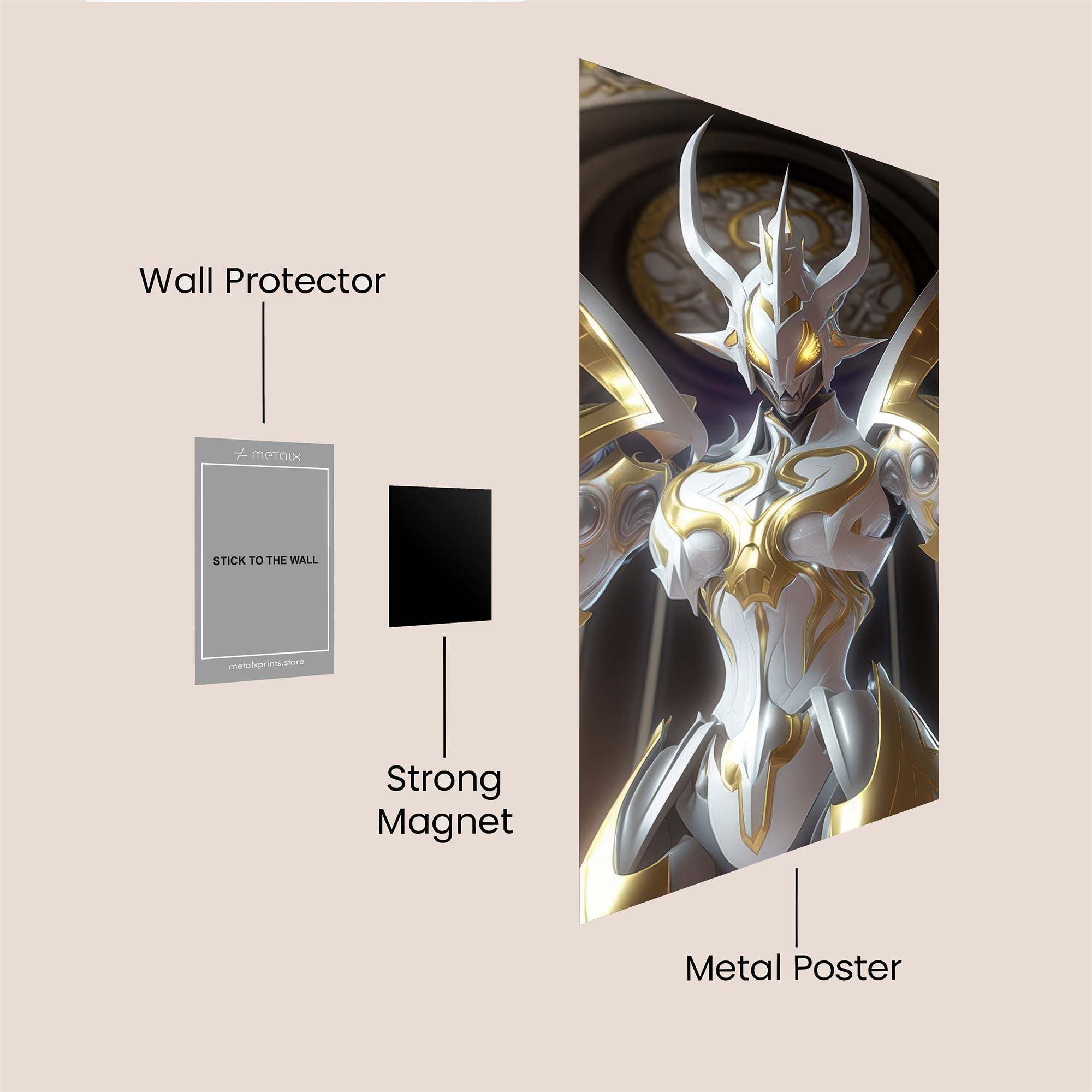 Divine Radiance Safe Wall Magnetic / M