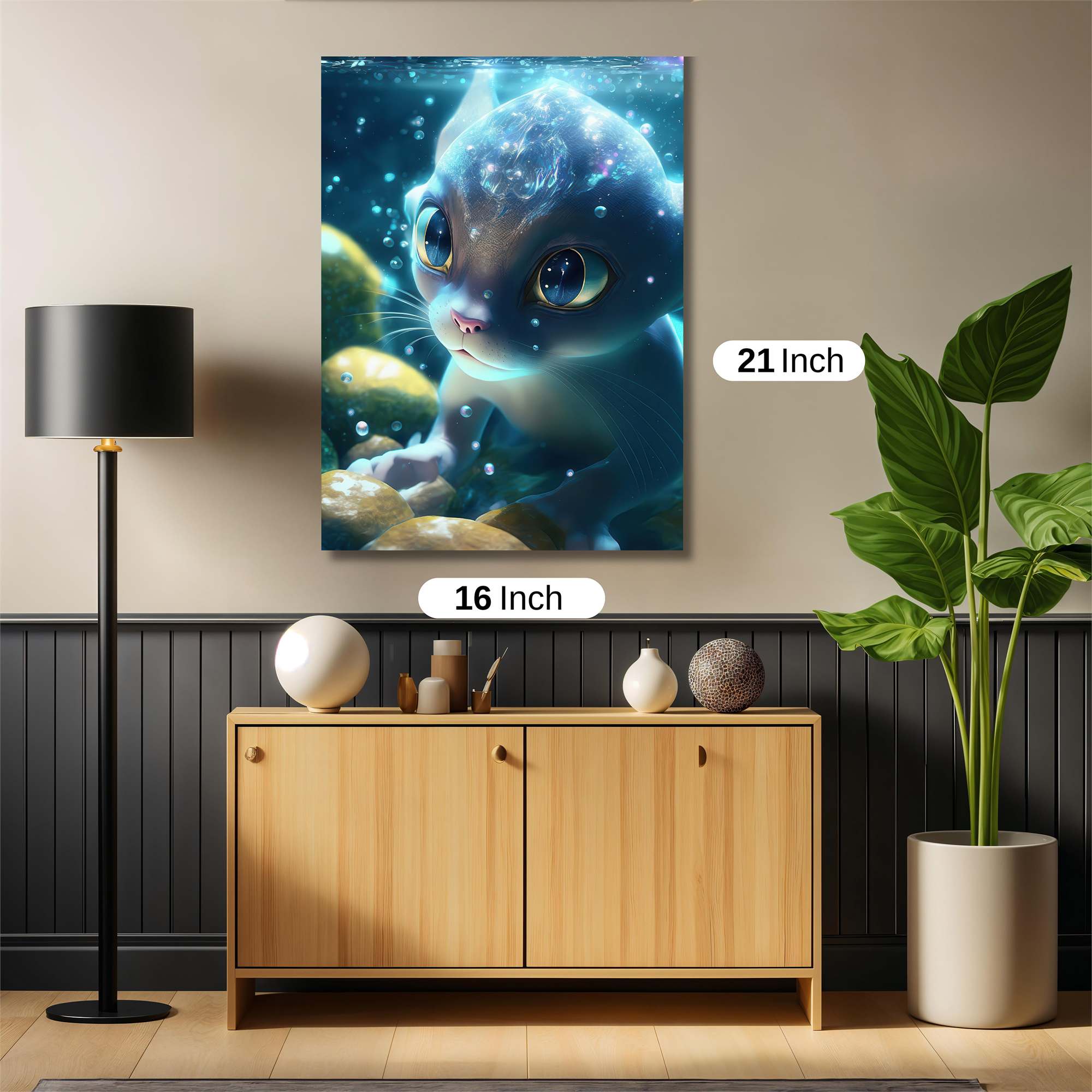 Aqua Wonder Safe Wall Magnetic / M