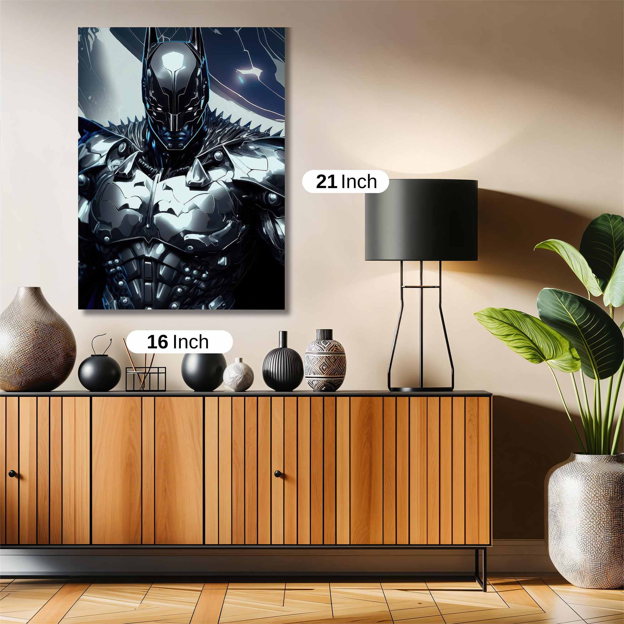 Batman Menacing Safe Wall Magnetic / M