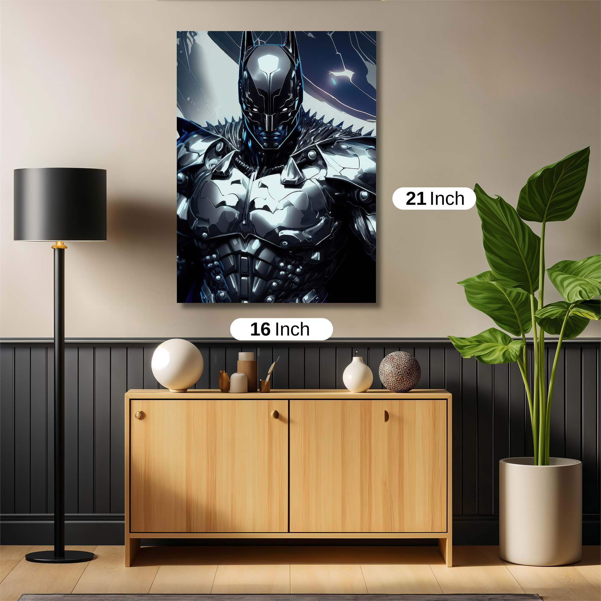 Batman Menacing Safe Wall Magnetic / M