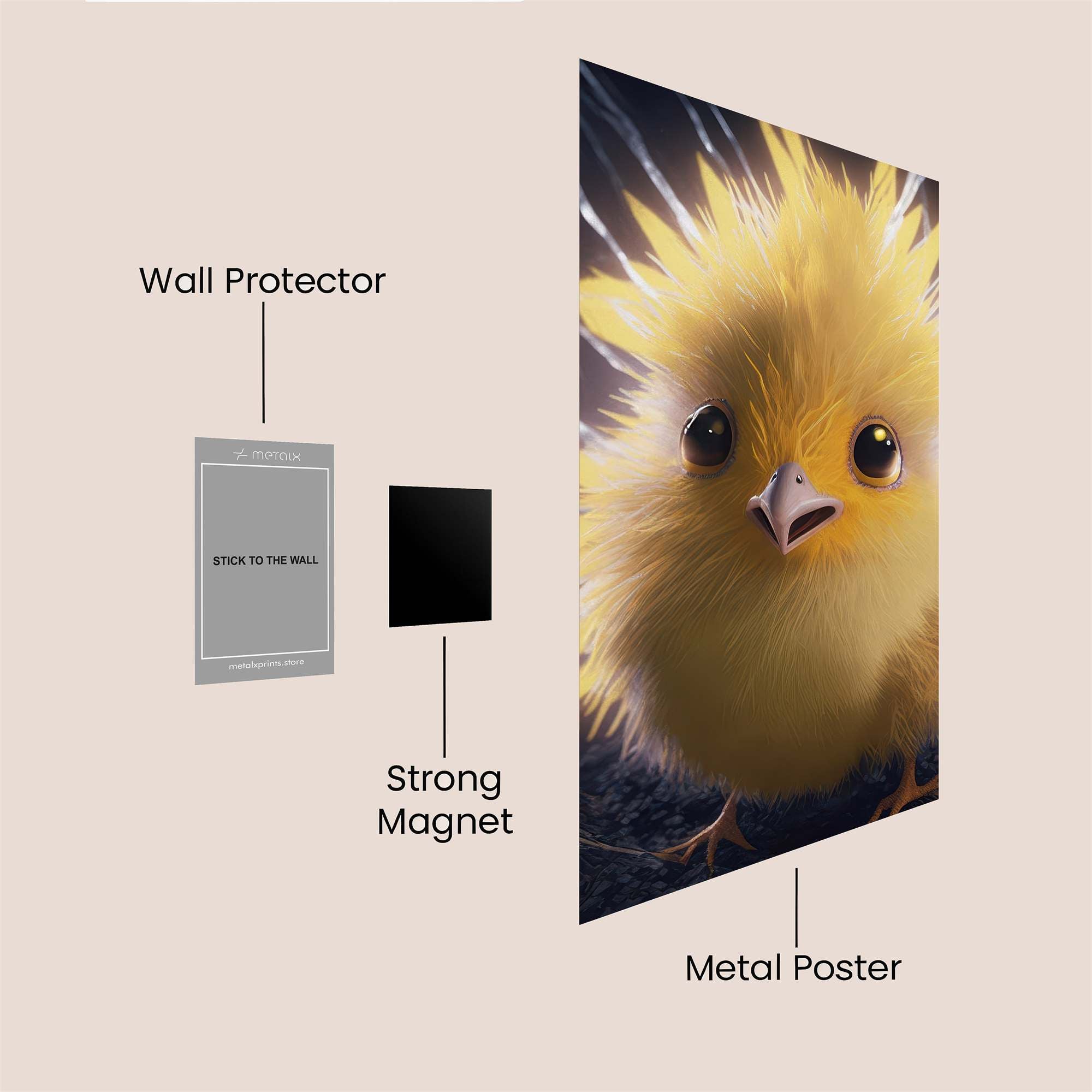 Chick Spark Safe Wall Magnetic / M