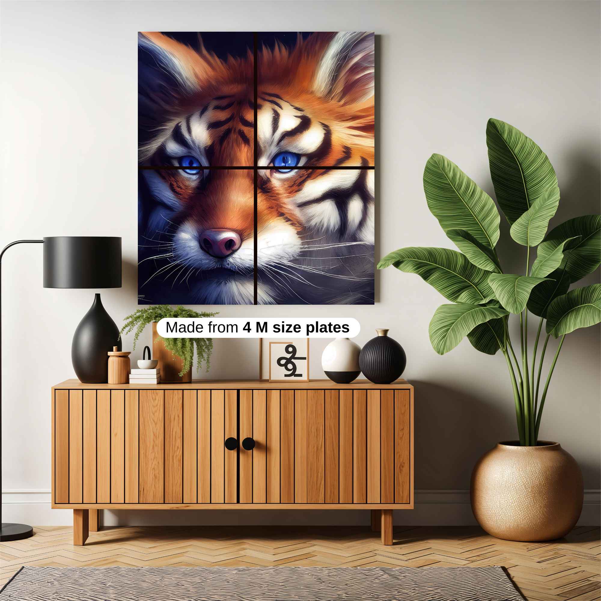Tiger Mystic Safe Wall Magnetic / M