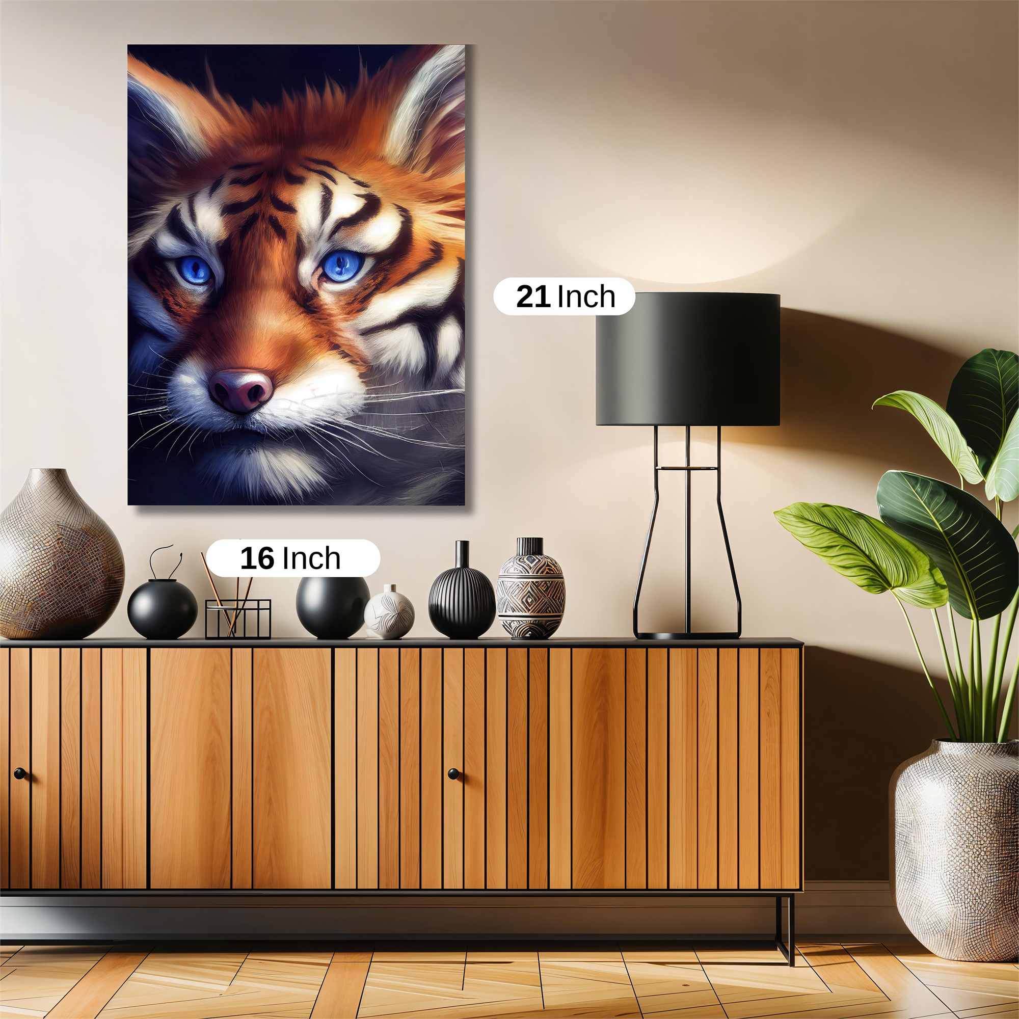 Tiger Mystic Safe Wall Magnetic / M