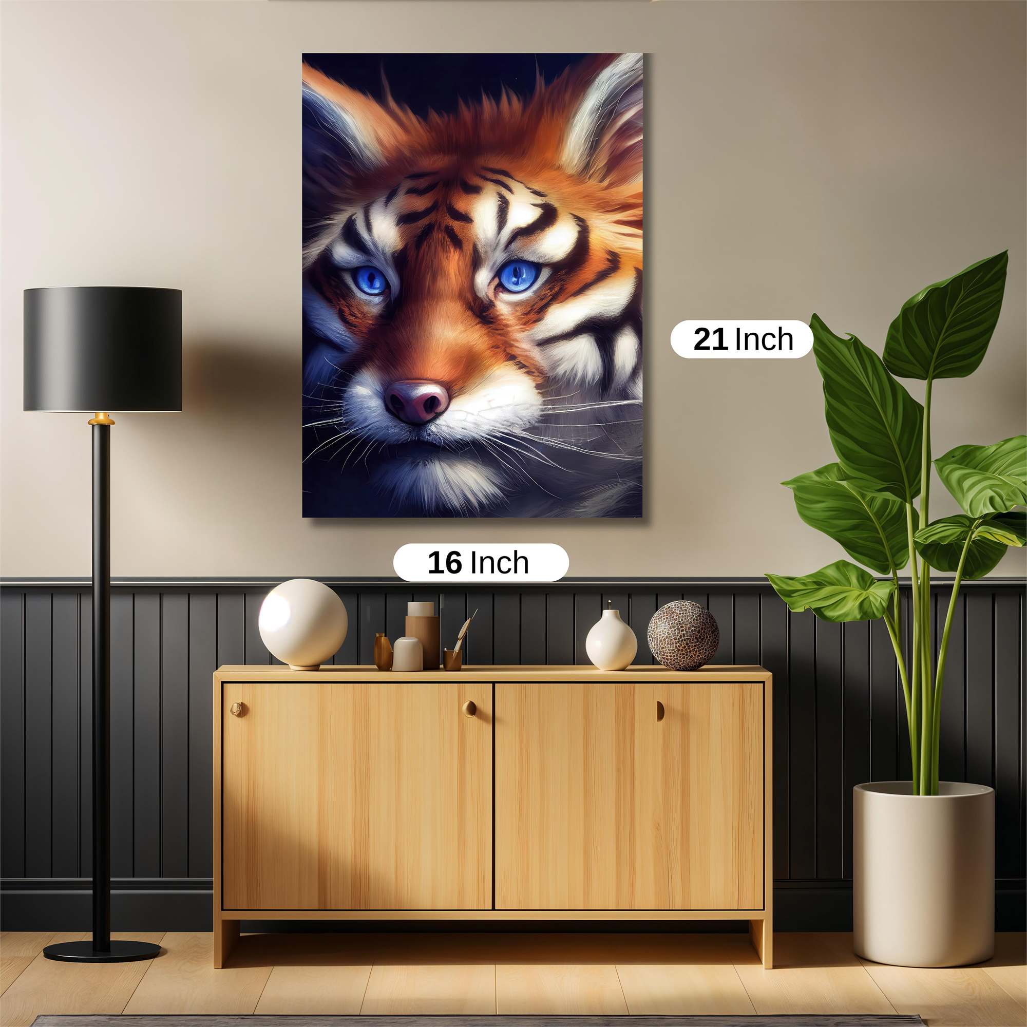 Tiger Mystic Safe Wall Magnetic / M