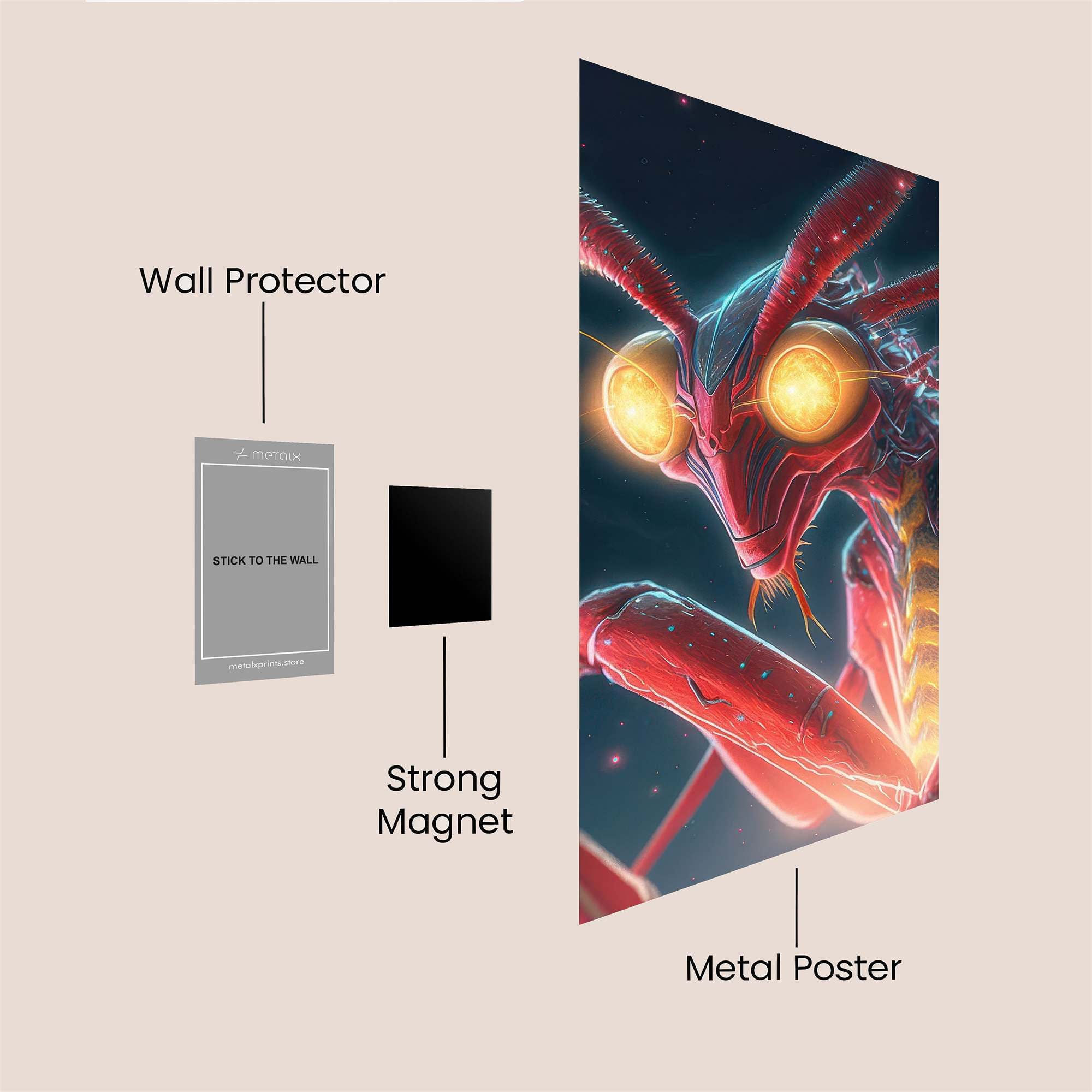 Mantis Radiant Safe Wall Magnetic / M
