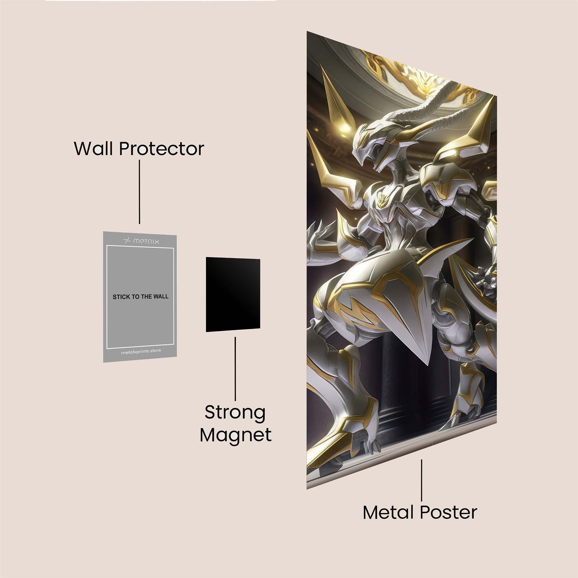 Gallant Guardian Safe Wall Magnetic / M
