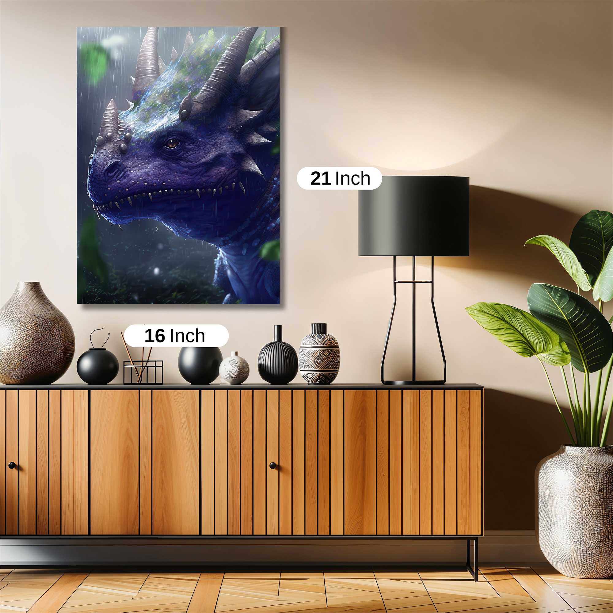 Mystic Rain Safe Wall Magnetic / M