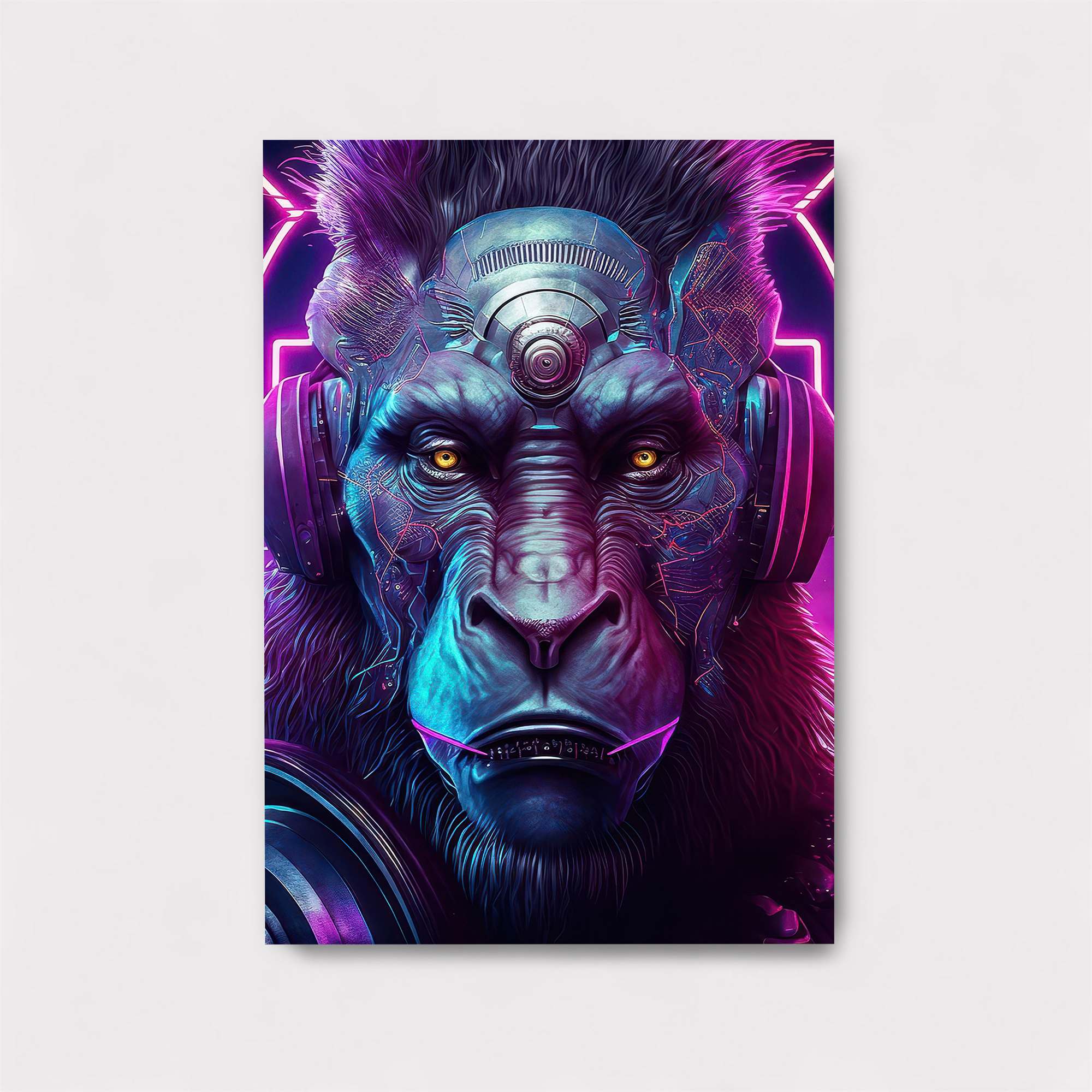 Cyber Primate Safe Wall Magnetic / M