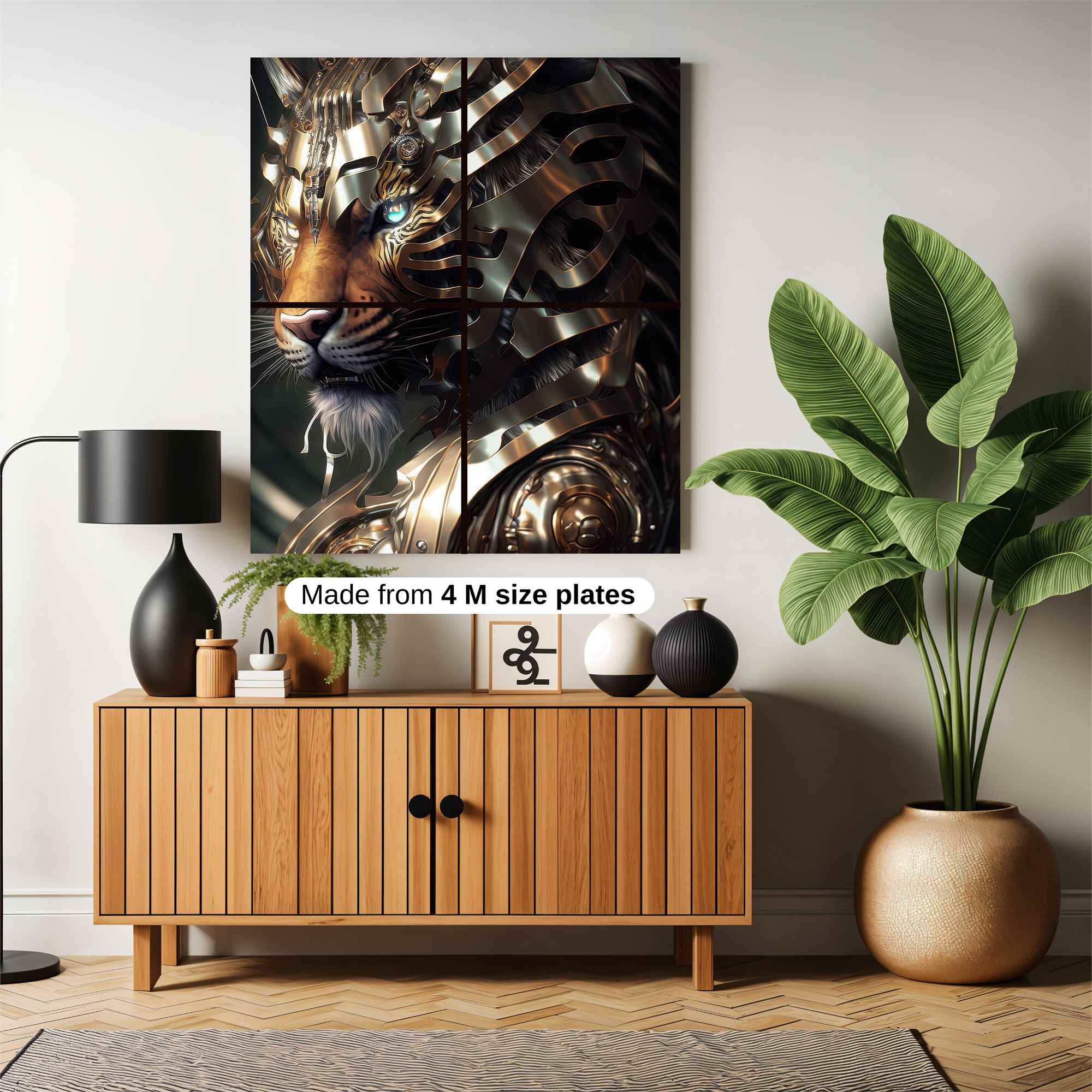 Tiger Majesty Safe Wall Magnetic / M