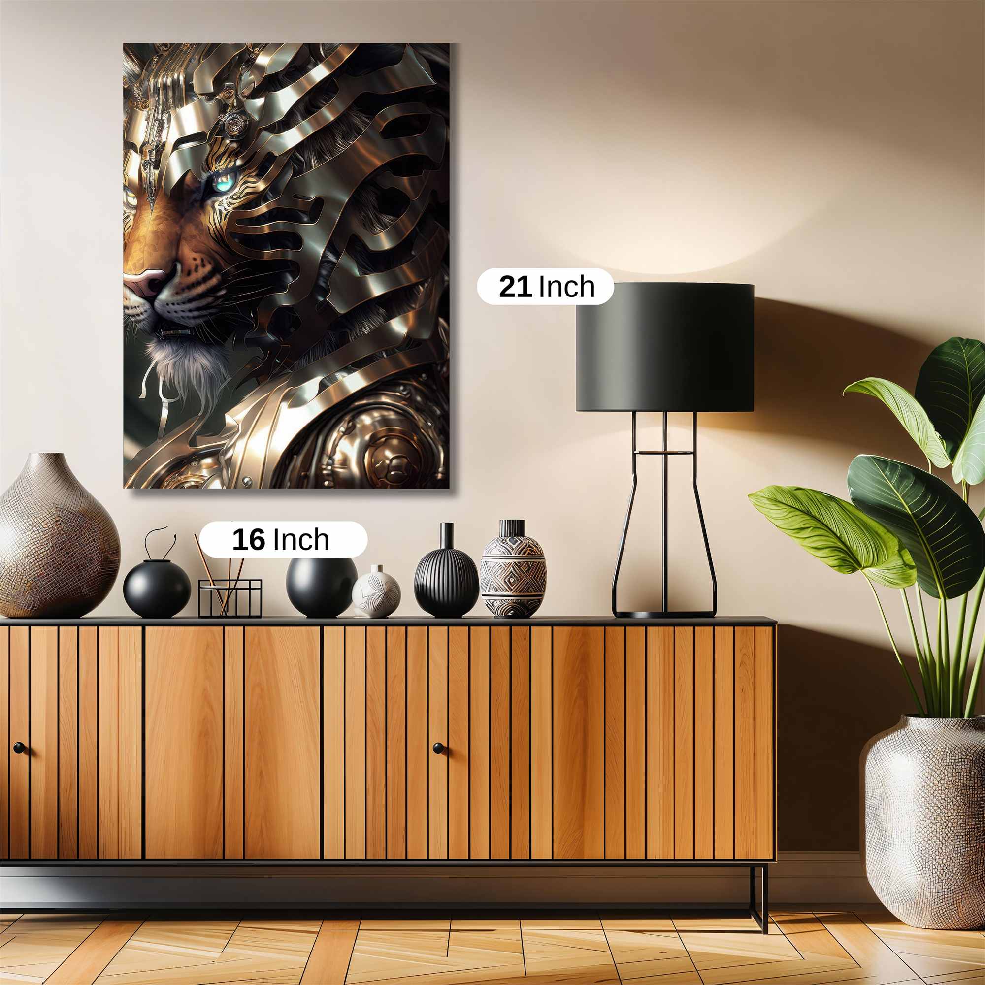 Tiger Majesty Safe Wall Magnetic / M