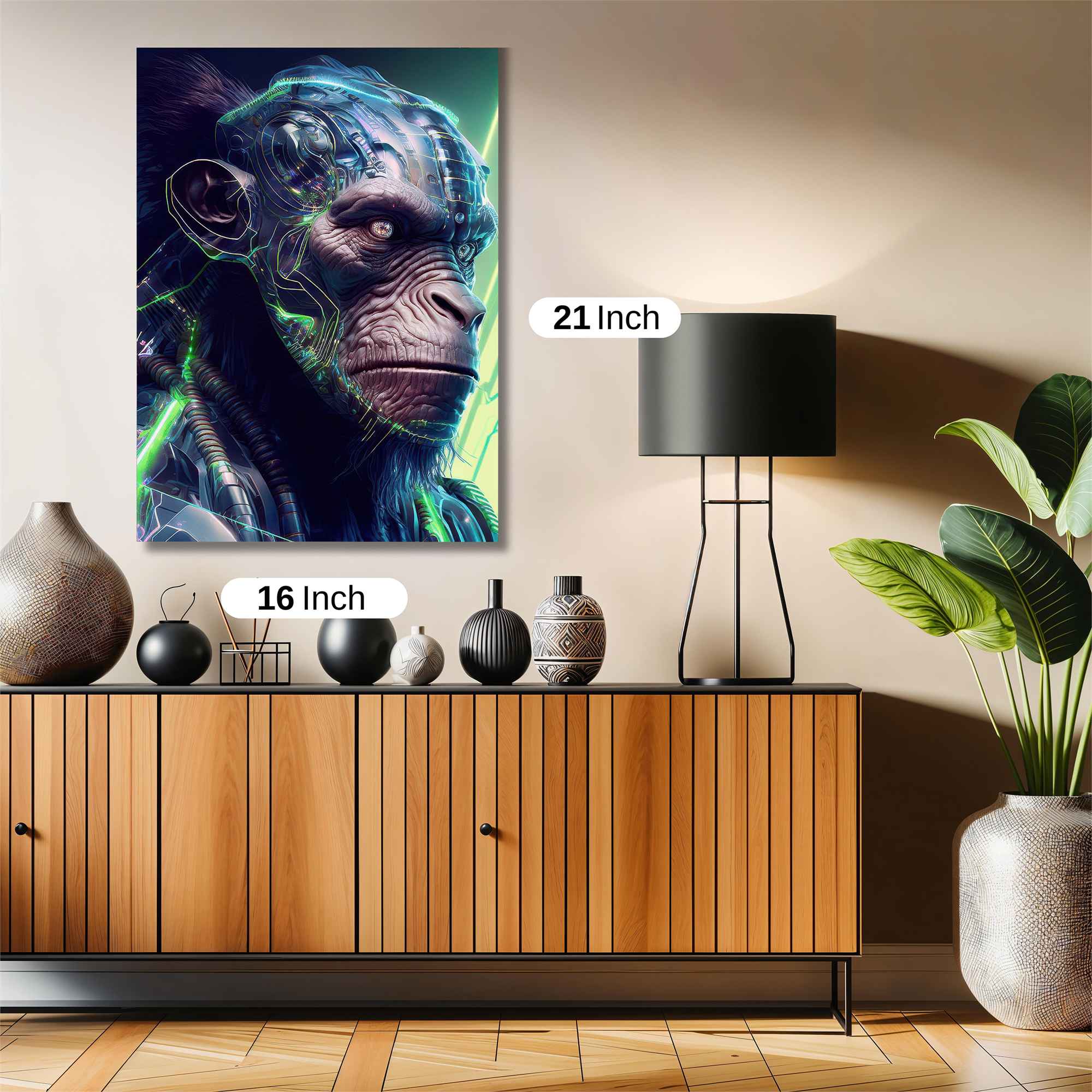 Ape Cyberpunk Safe Wall Magnetic / M