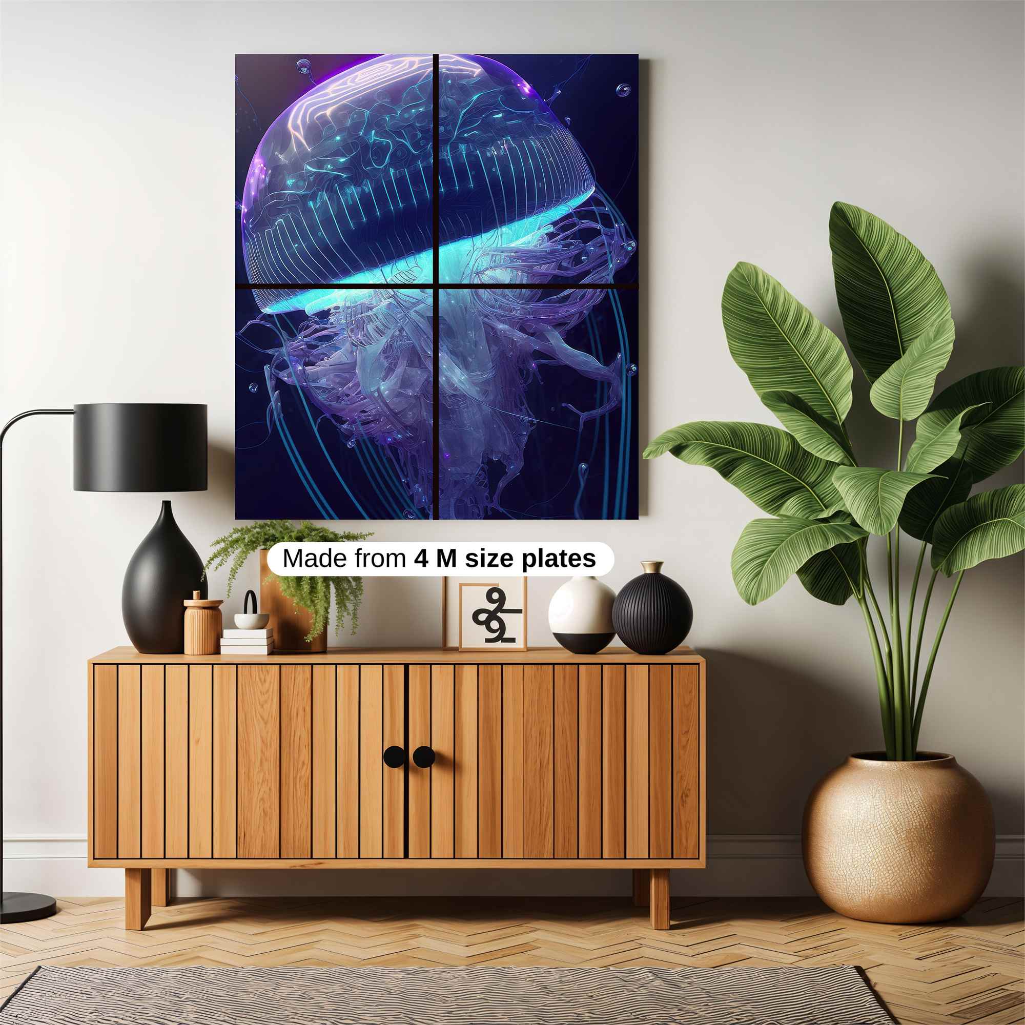 Jelly Glow Safe Wall Magnetic / M