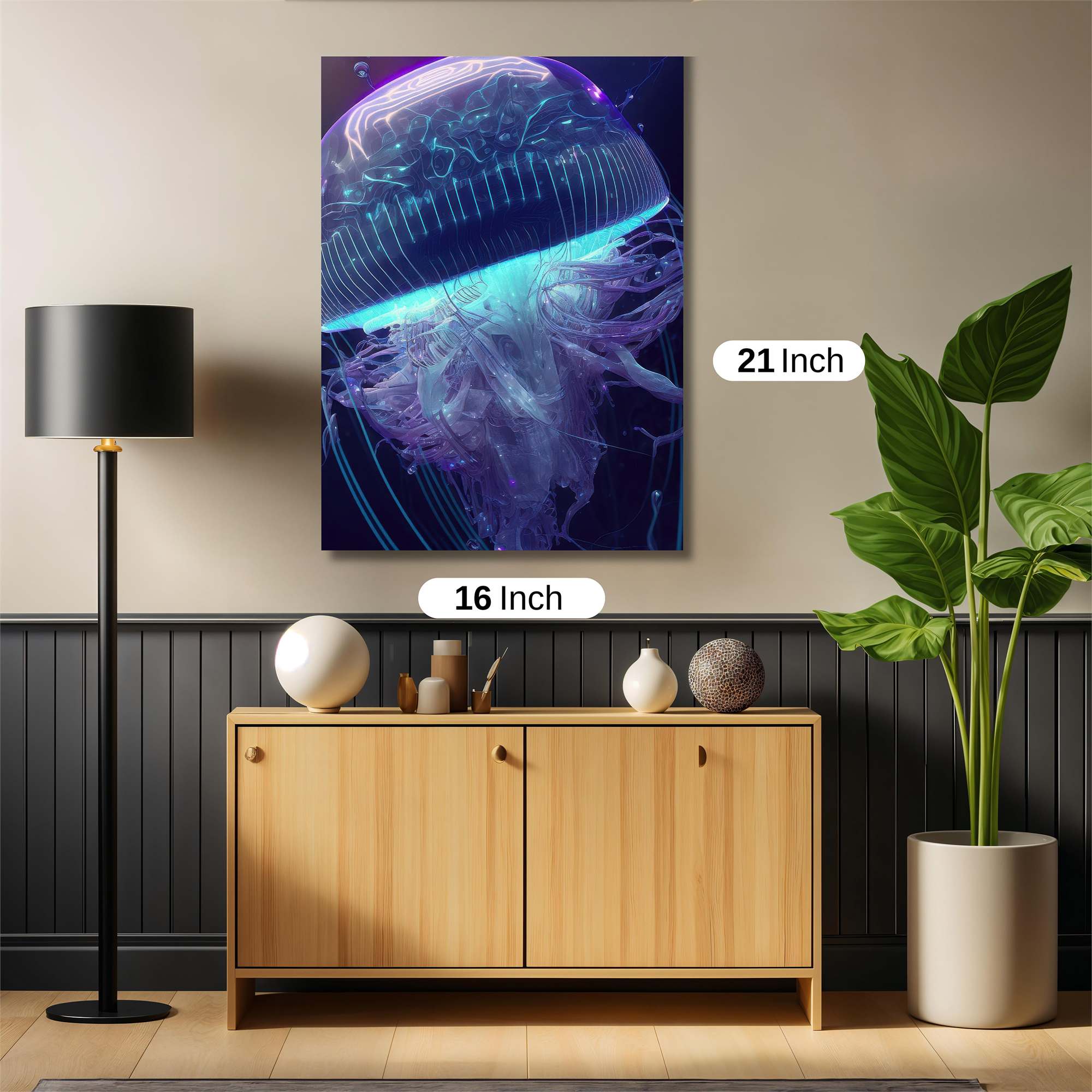 Jelly Glow Safe Wall Magnetic / M