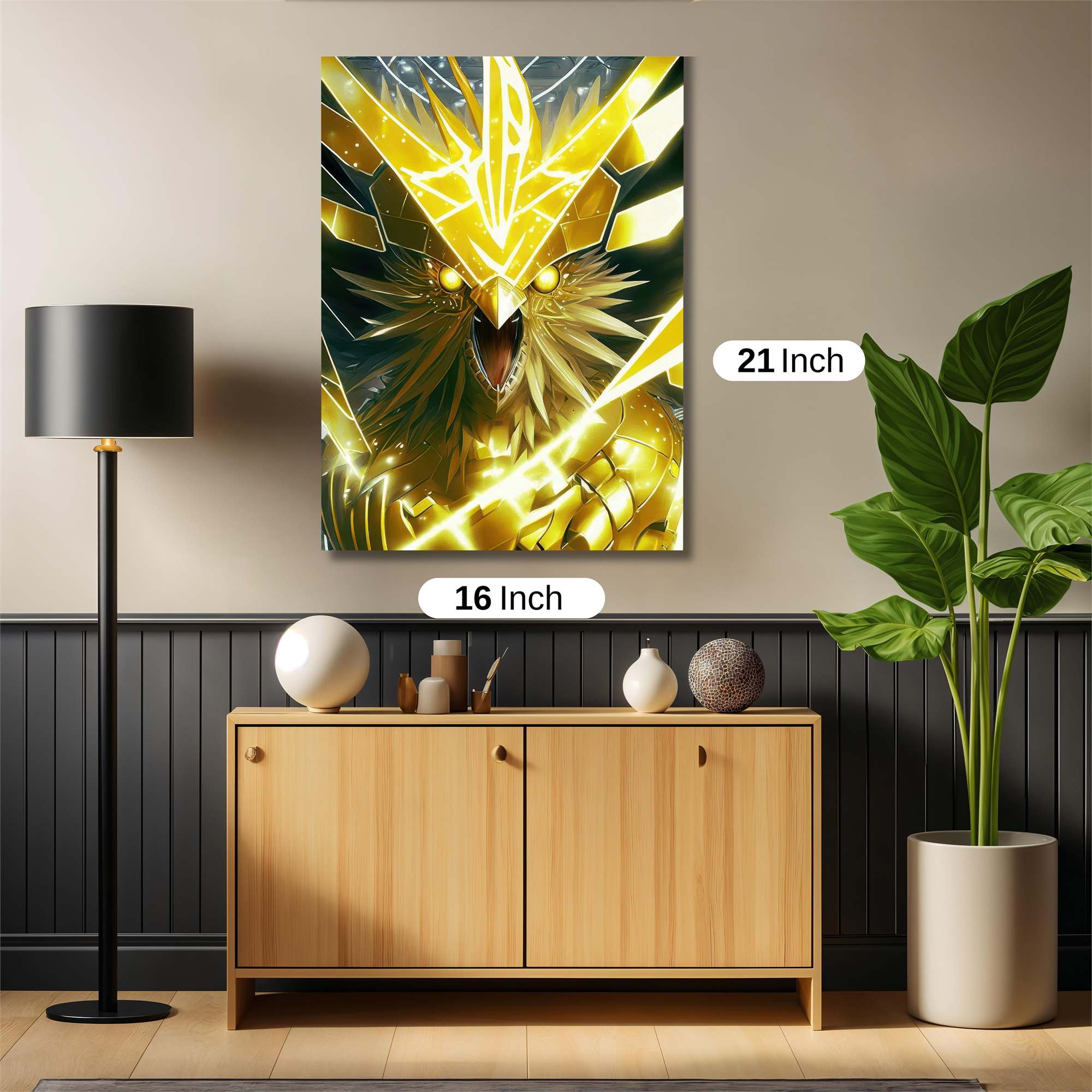 Phoenix Blaze Safe Wall Magnetic / M