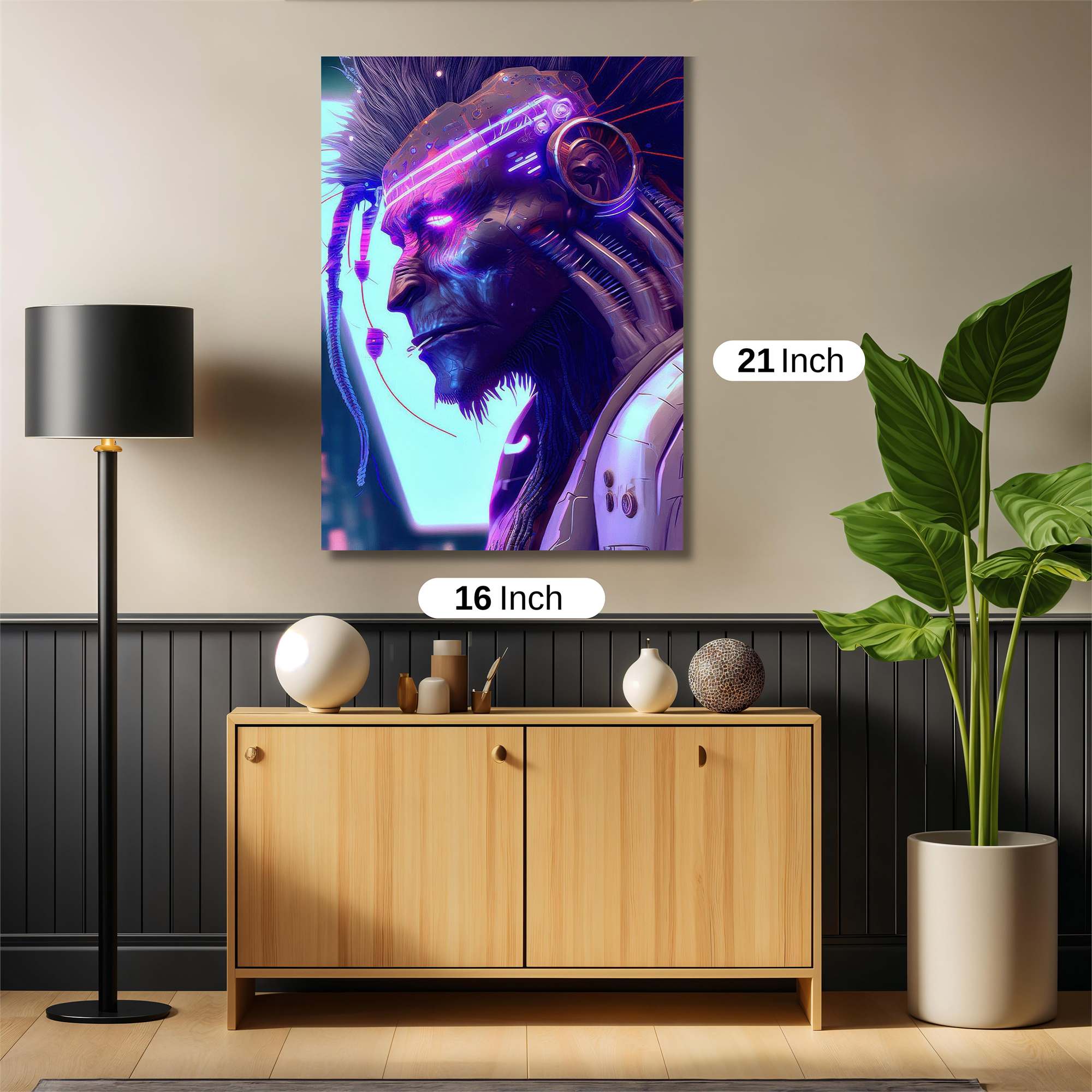 Cyber Shaman Safe Wall Magnetic / M