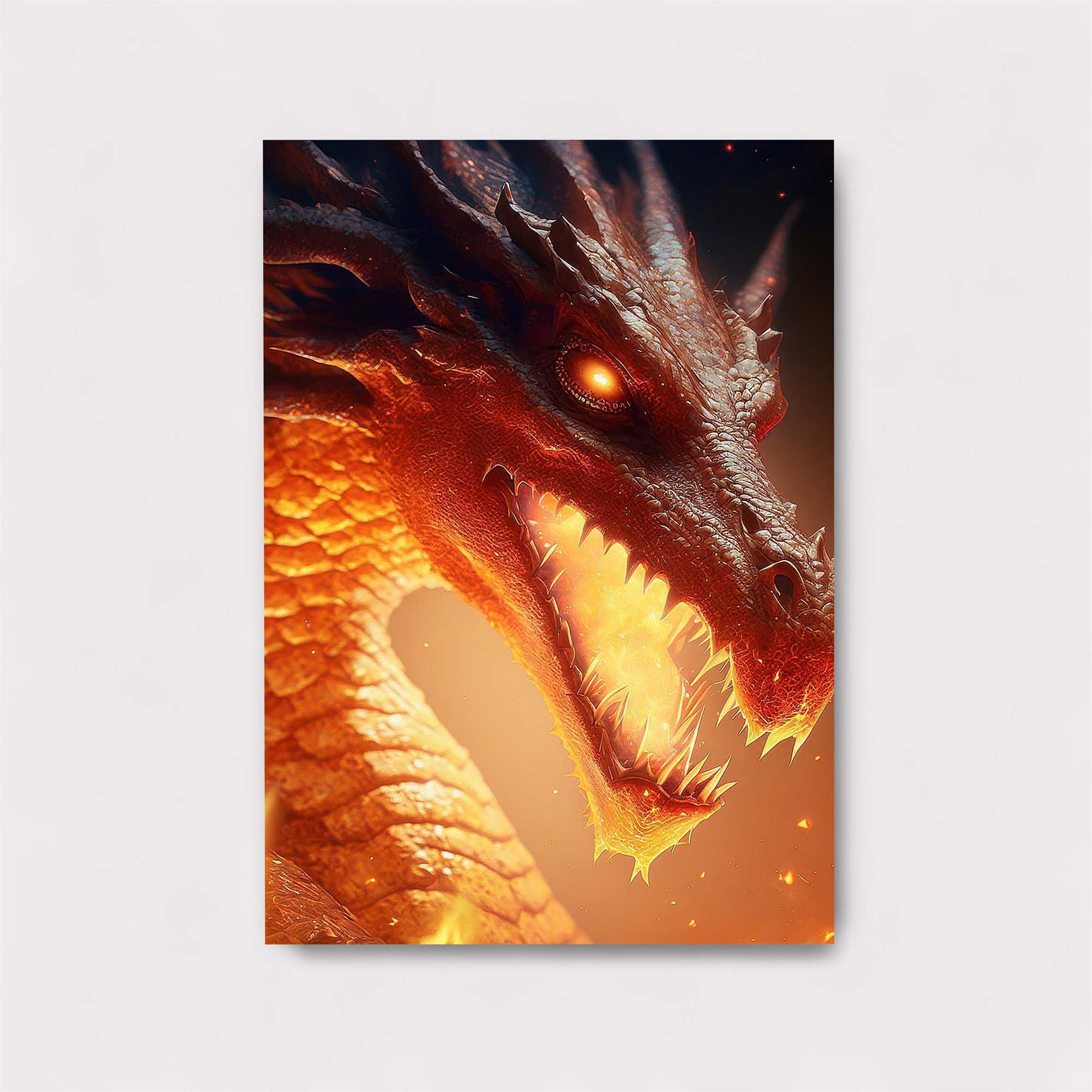 Dragon Blaze Safe Wall Magnetic / M