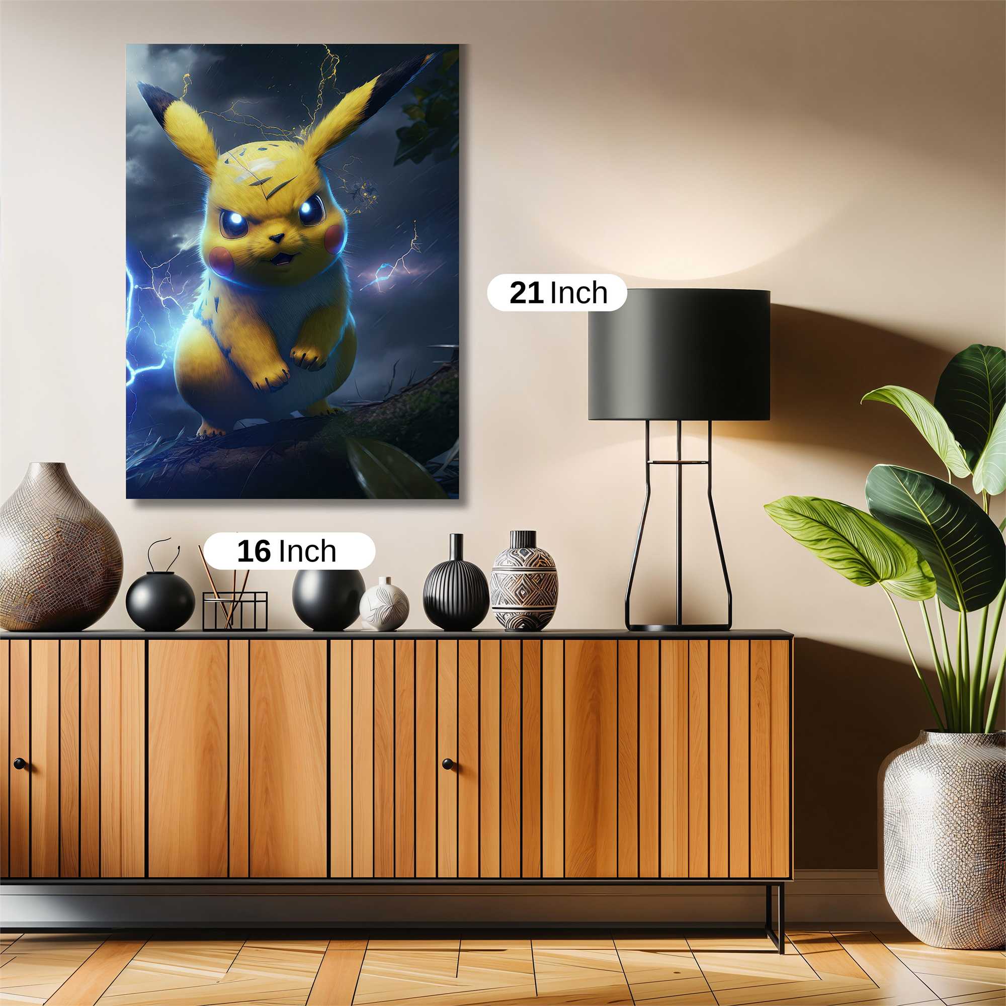 Pikachu Tempest Safe Wall Magnetic / M