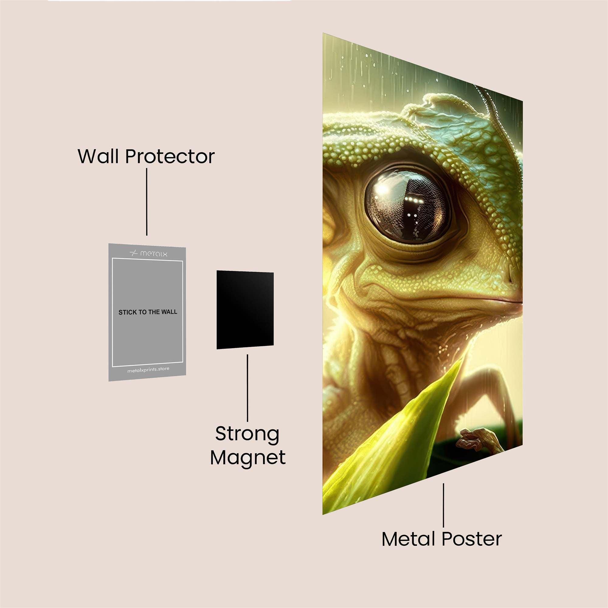 Leafy Luminary Safe Wall Magnetic / M