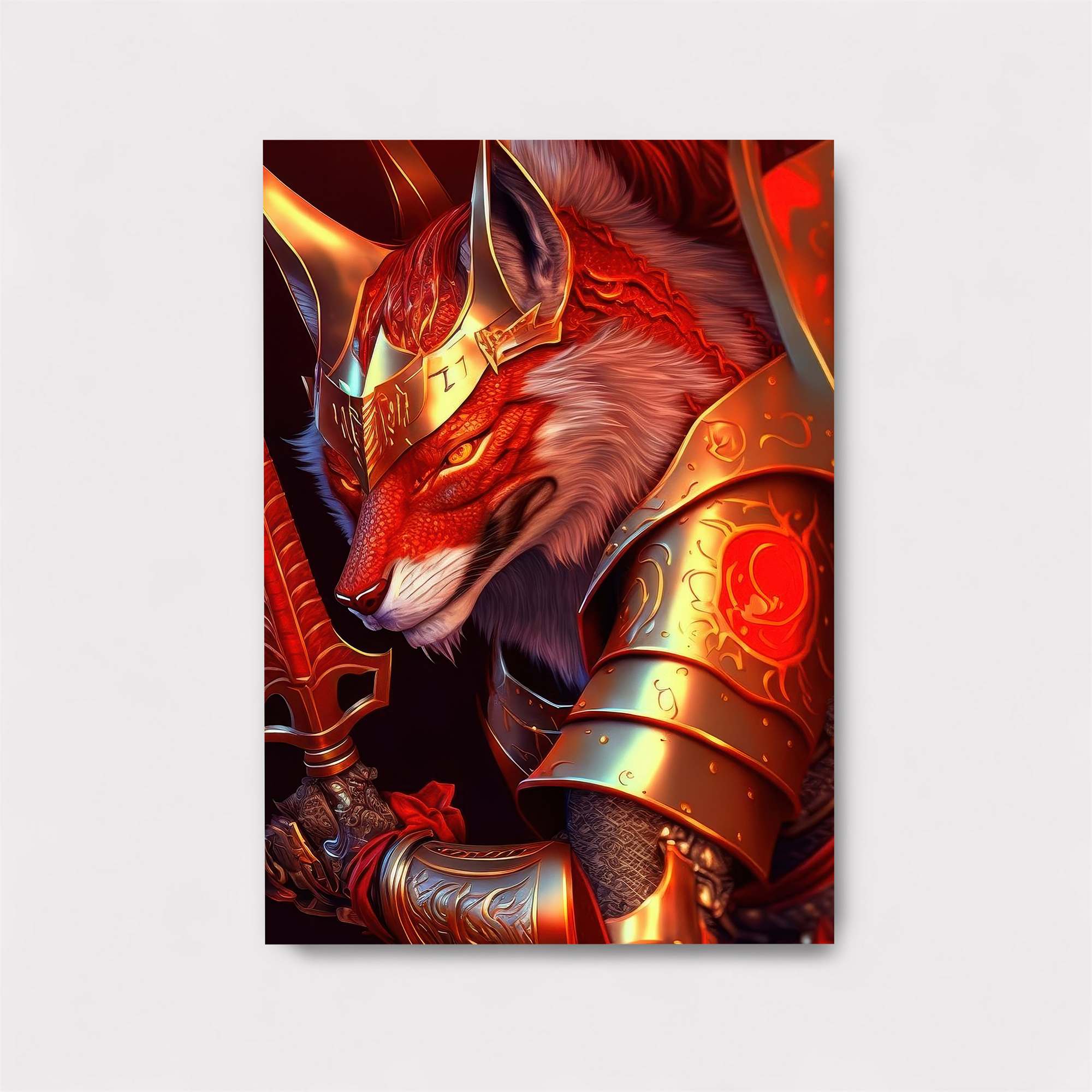 Fox Knight Safe Wall Magnetic / M