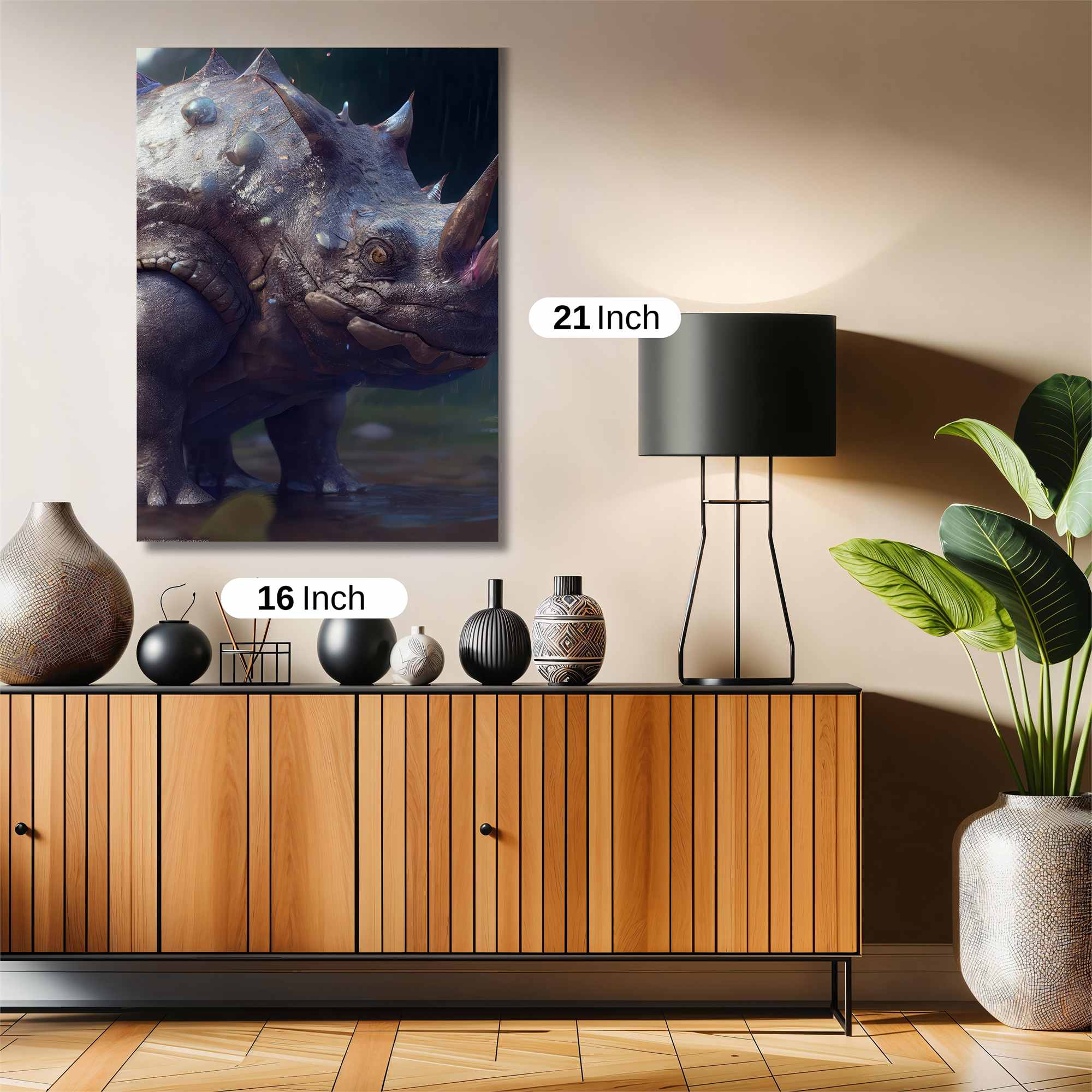 Spiky Serenity Safe Wall Magnetic / M