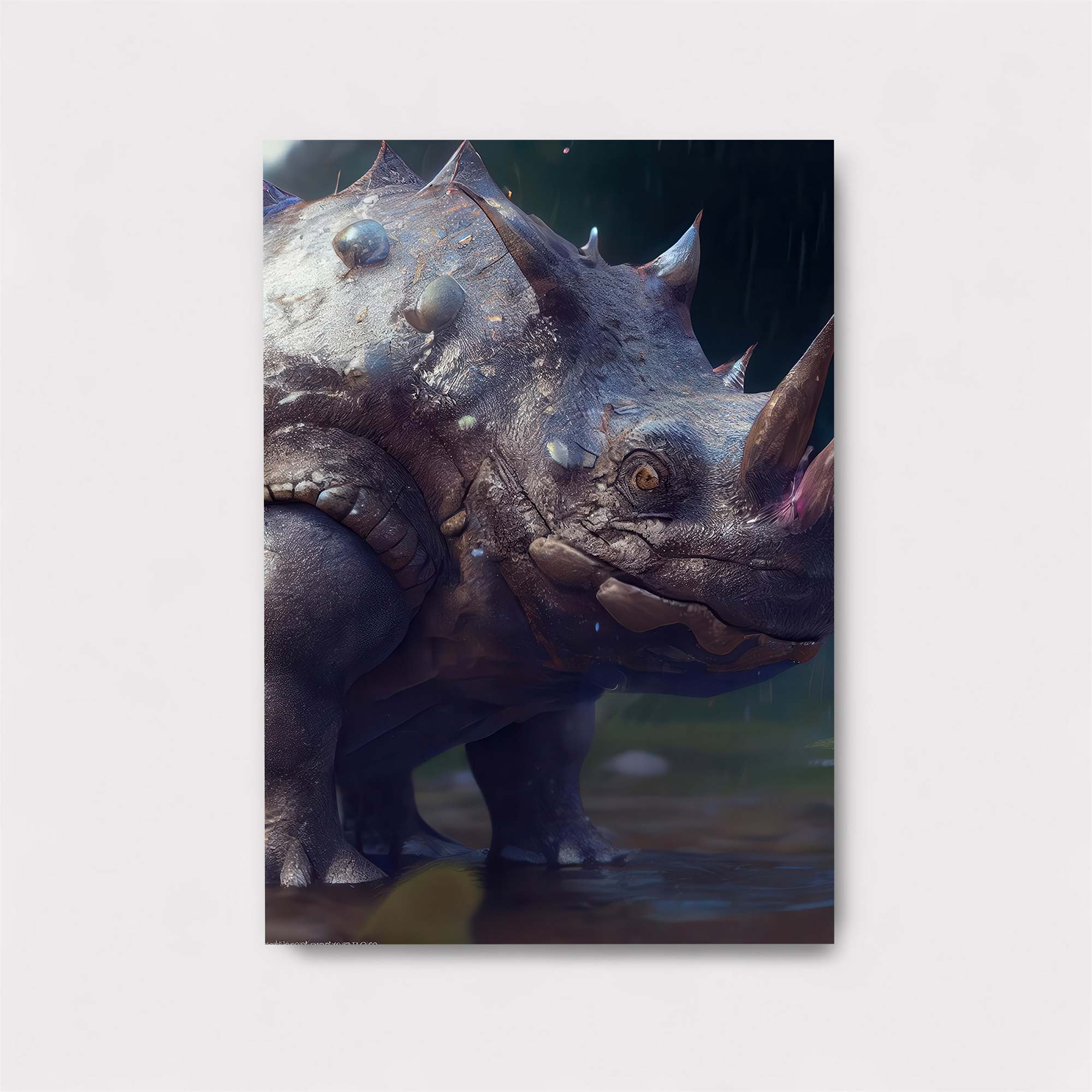 Spiky Serenity Safe Wall Magnetic / M