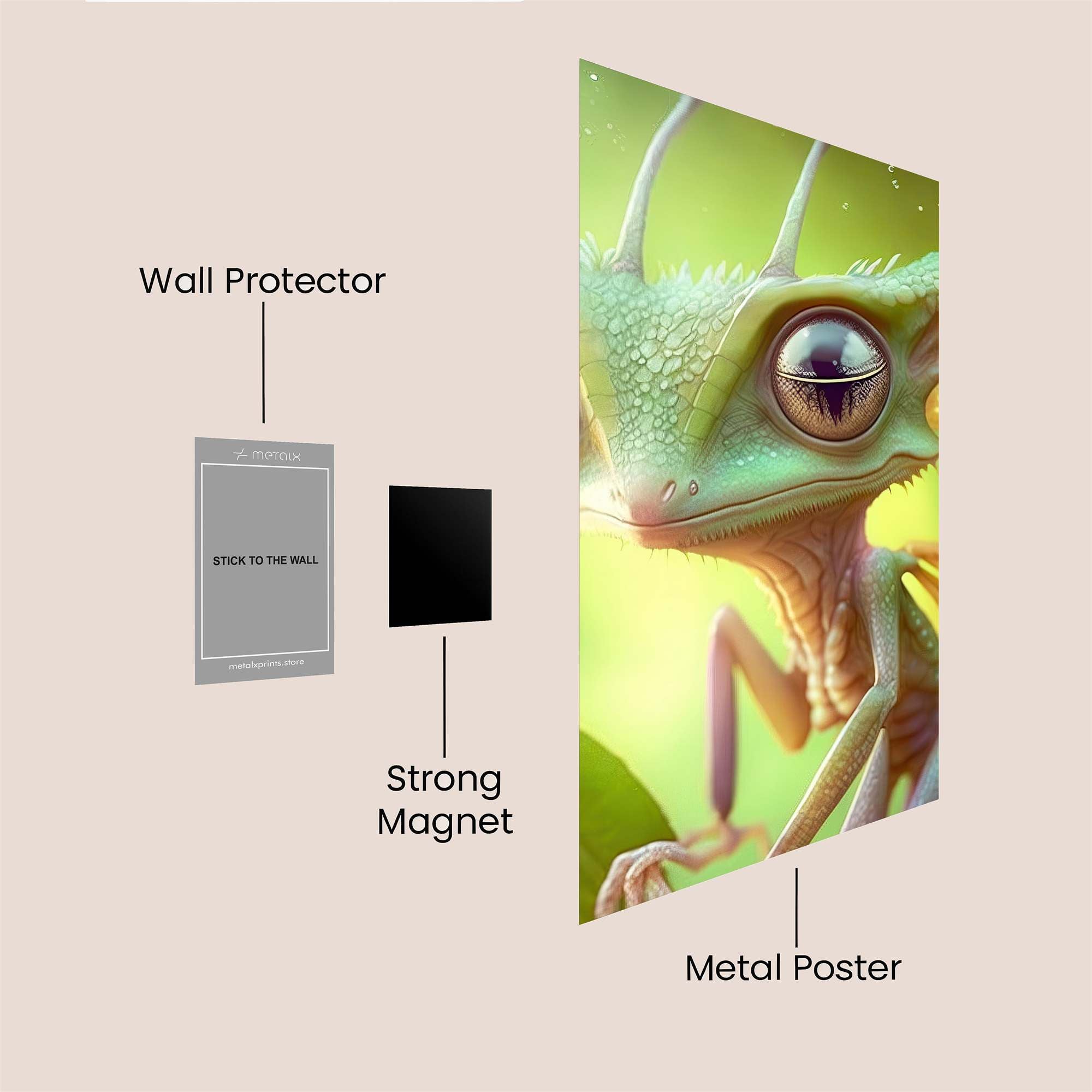 Fairy Whimsy Safe Wall Magnetic / M