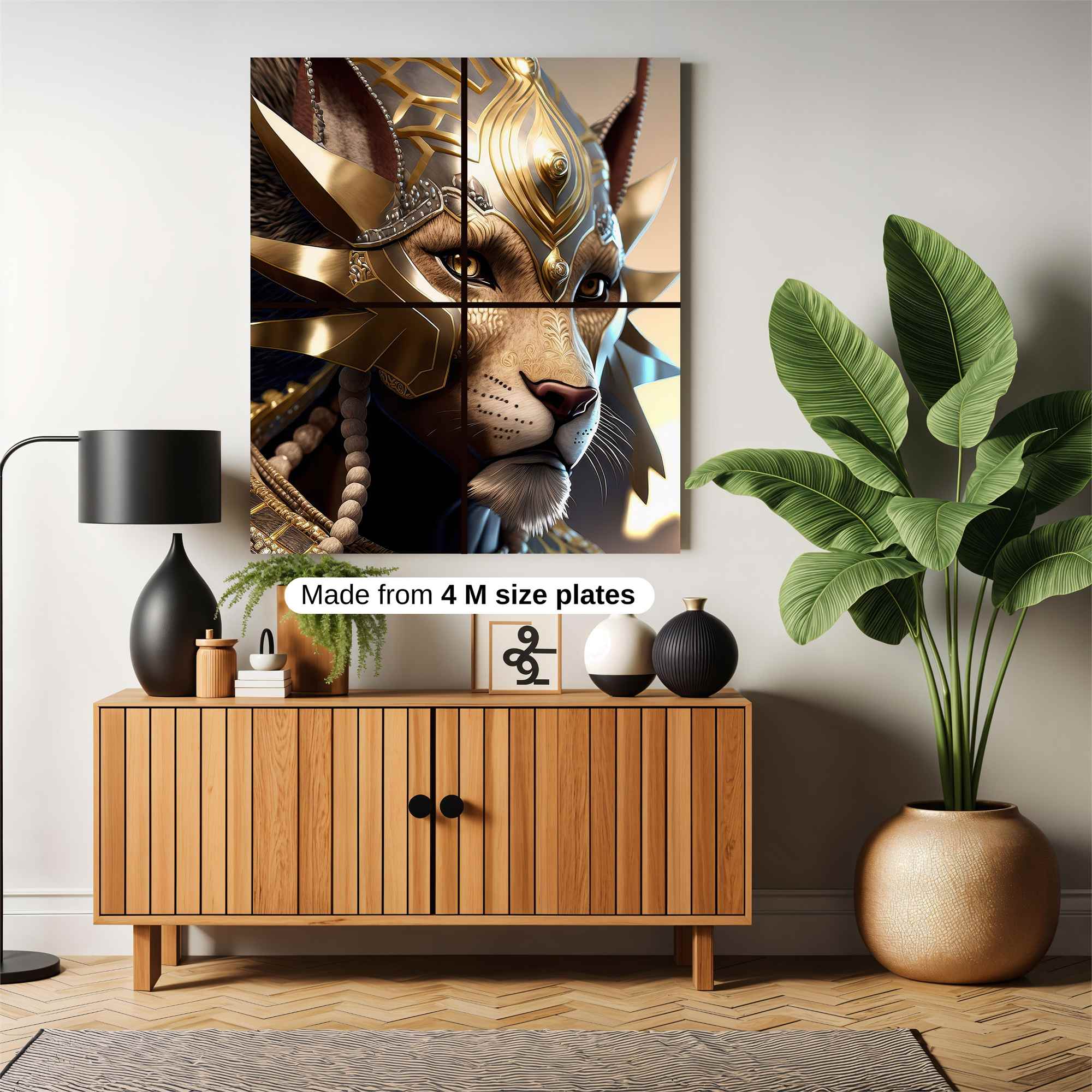 Lion Majesty Safe Wall Magnetic / M