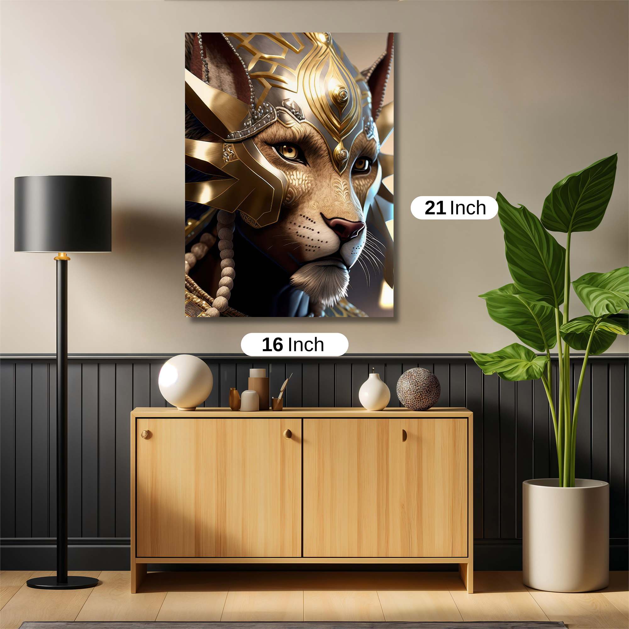 Lion Majesty Safe Wall Magnetic / M