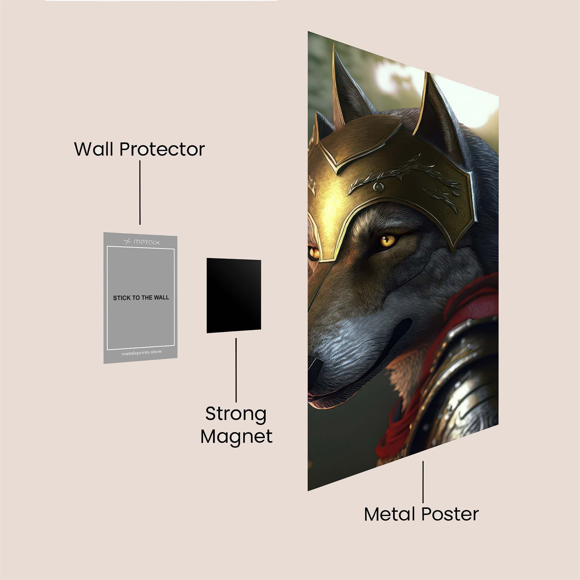 Wolf Sovereign Safe Wall Magnetic / M