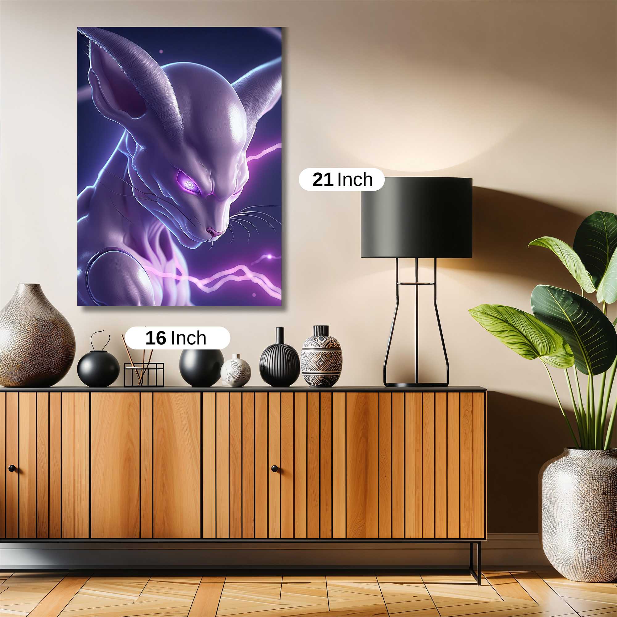 Mewtwo Menace Safe Wall Magnetic / M