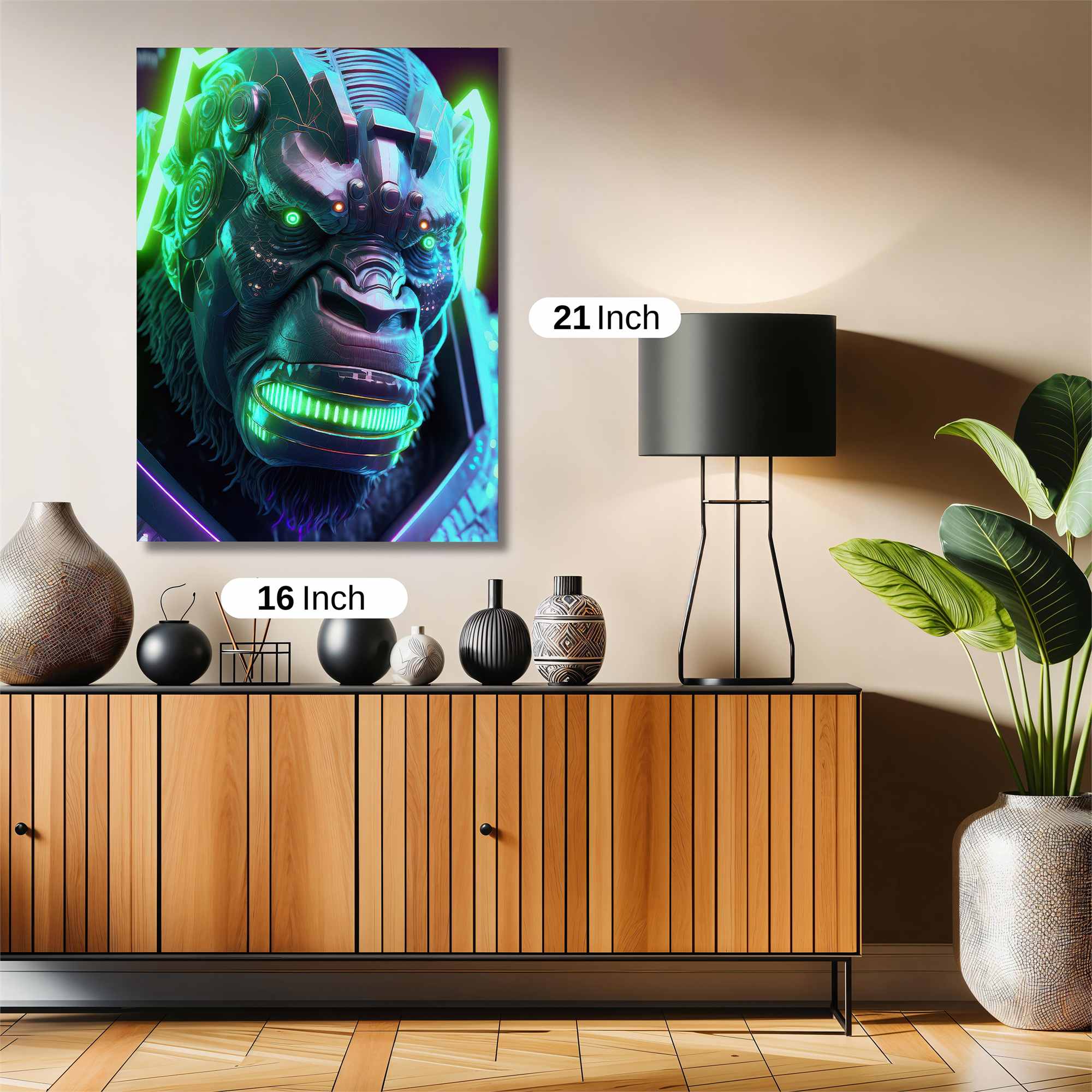 Gorilla Neon Safe Wall Magnetic / M
