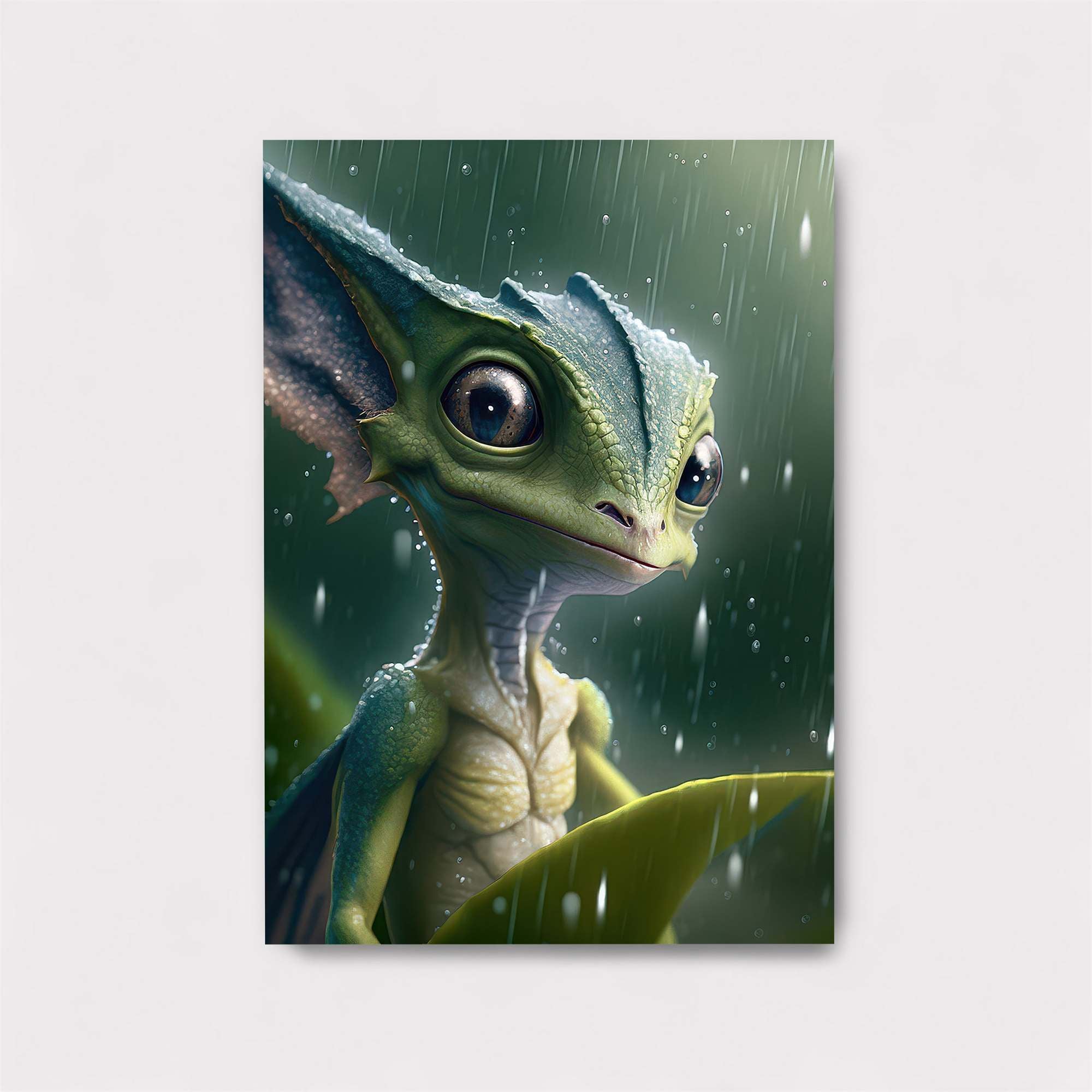 Lizard Whimsy Safe Wall Magnetic / M