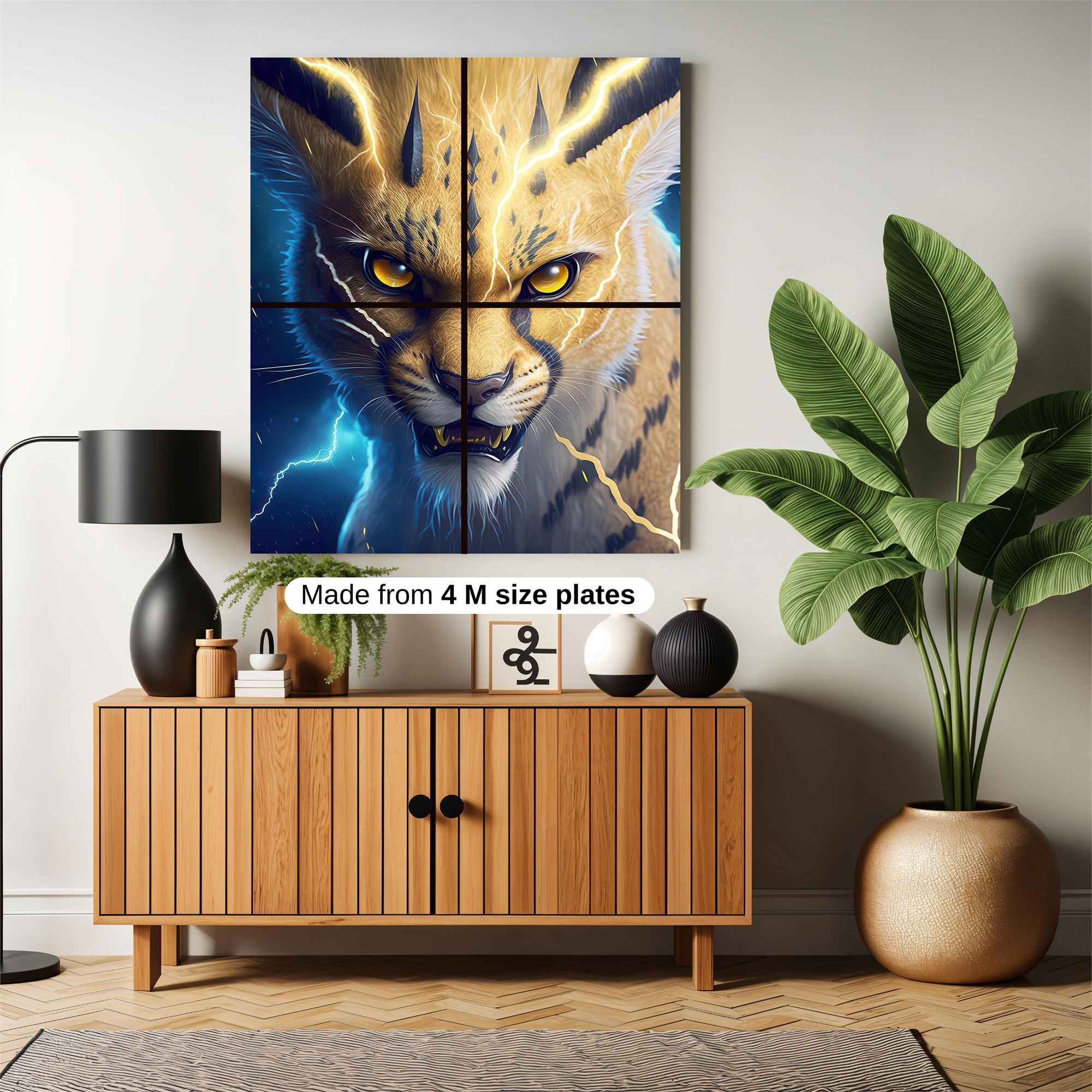 Thunder Cheetah Safe Wall Magnetic / M